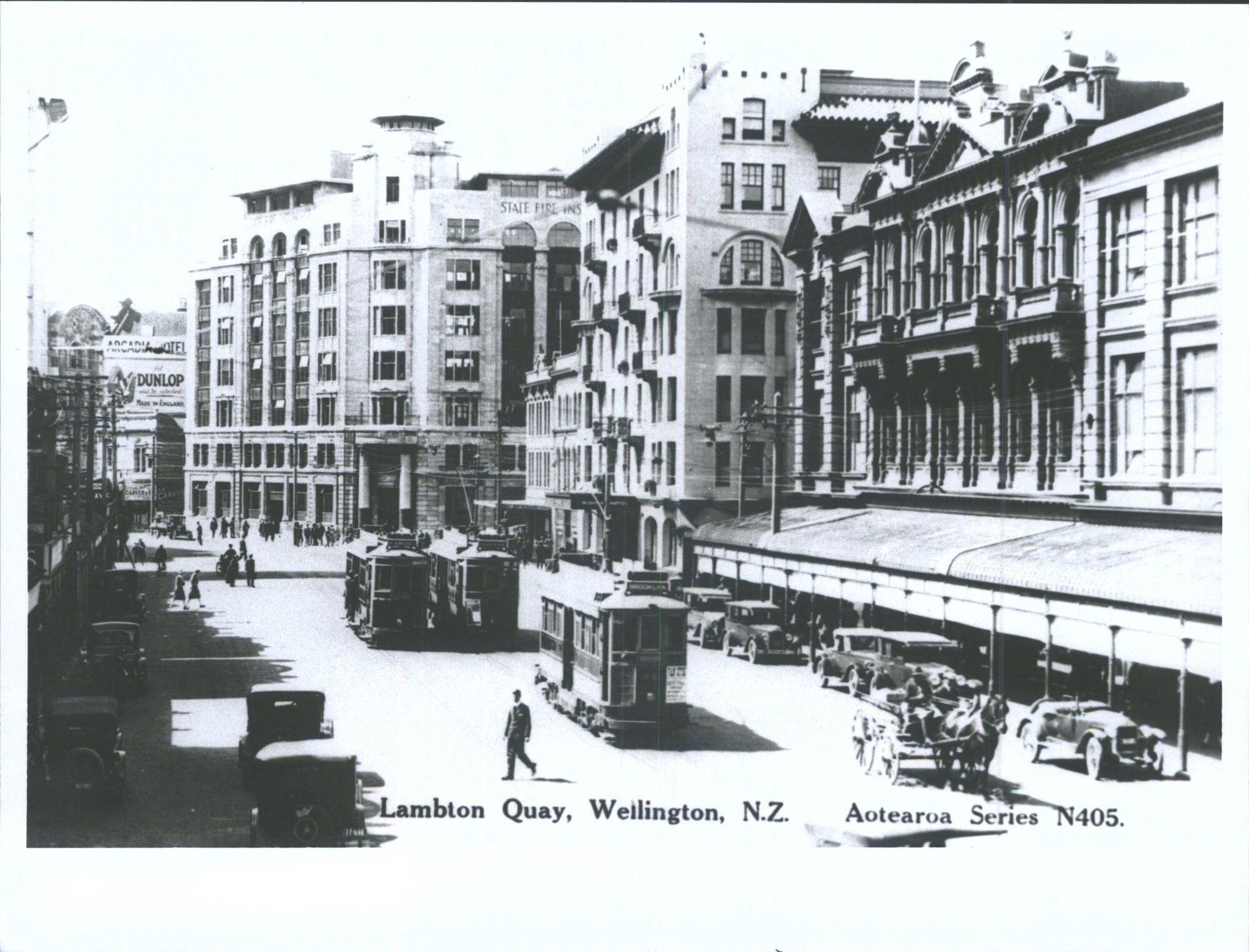 Lambton Quay, Wellington, N.Z.