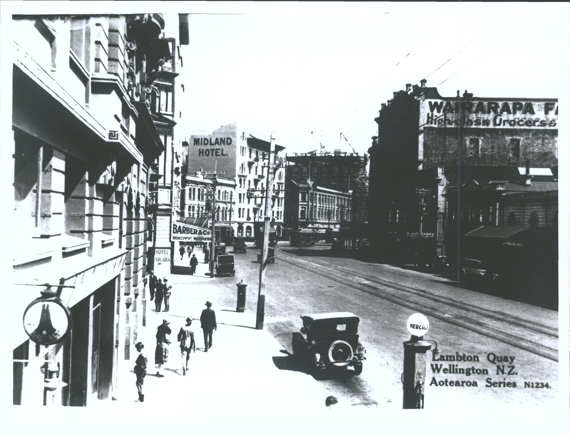 Lambton Quay, Wellington, N.Z.