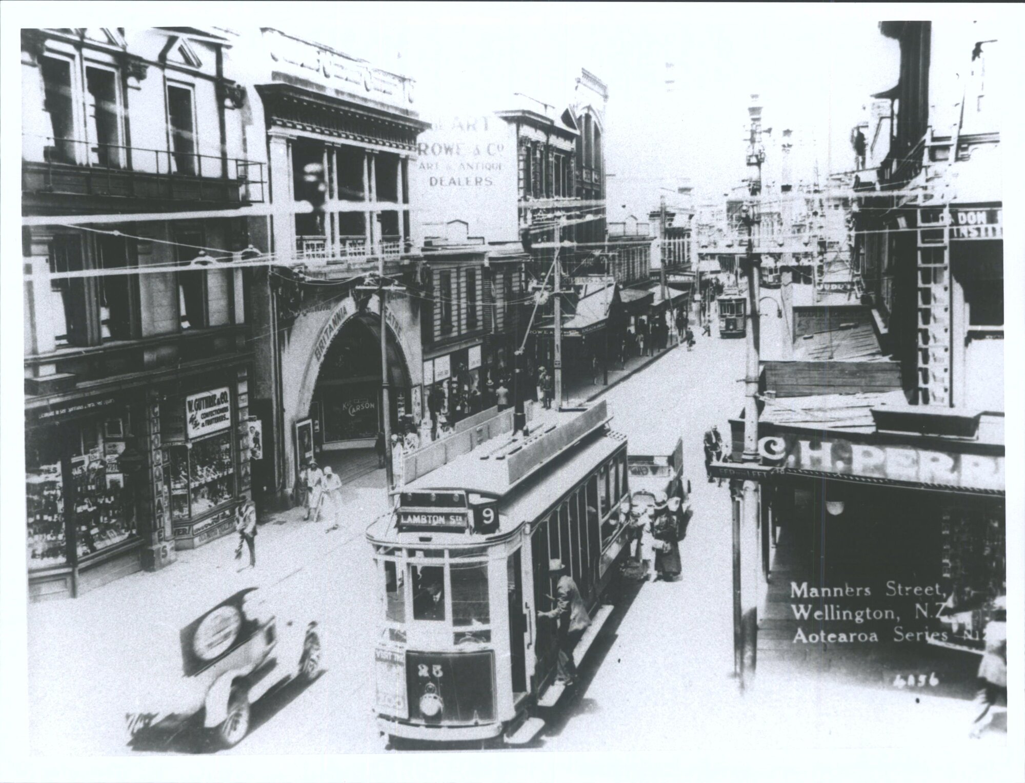 Manners Street, Wellington, N.Z.