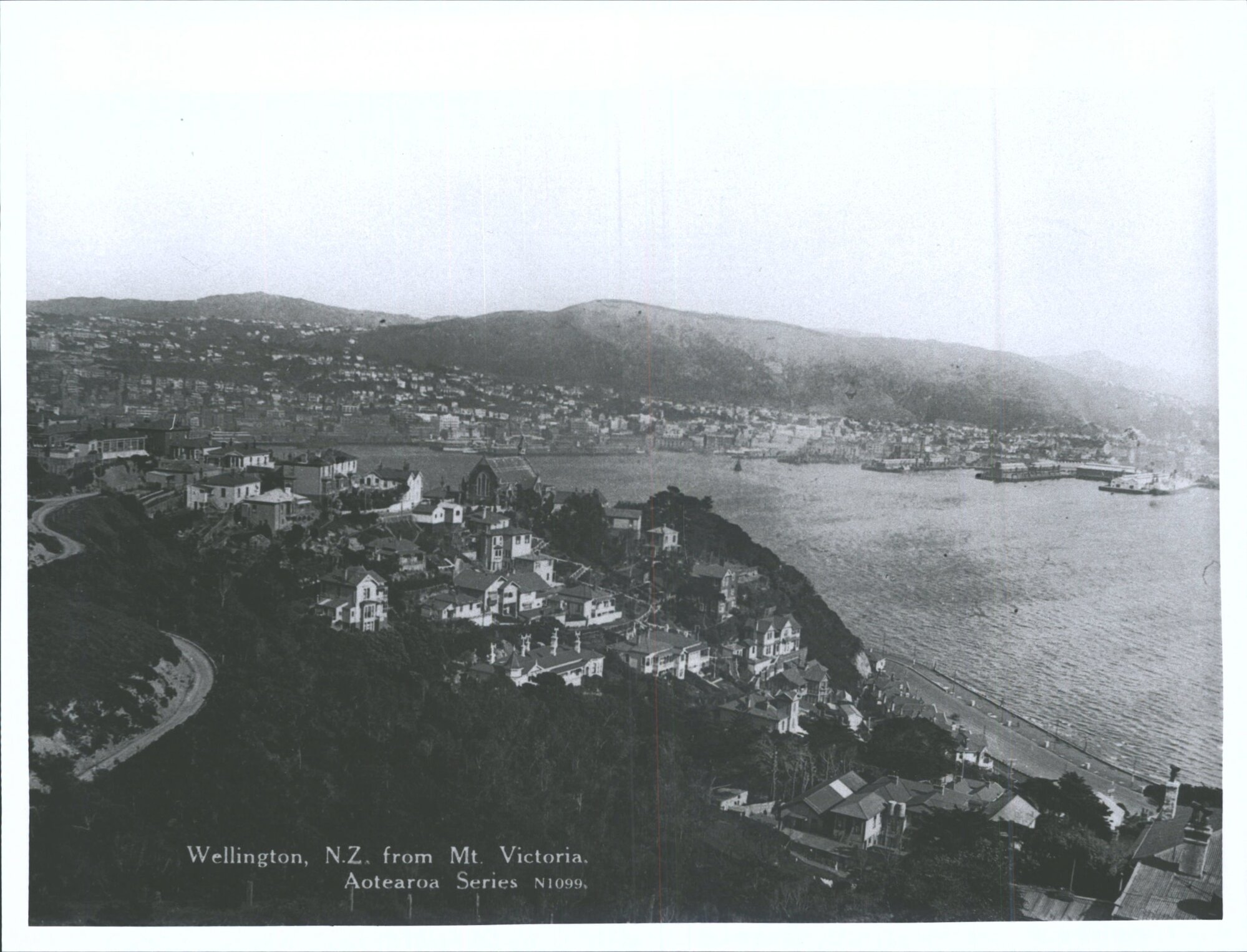 Wellington, N.Z. from Mt. Victoria