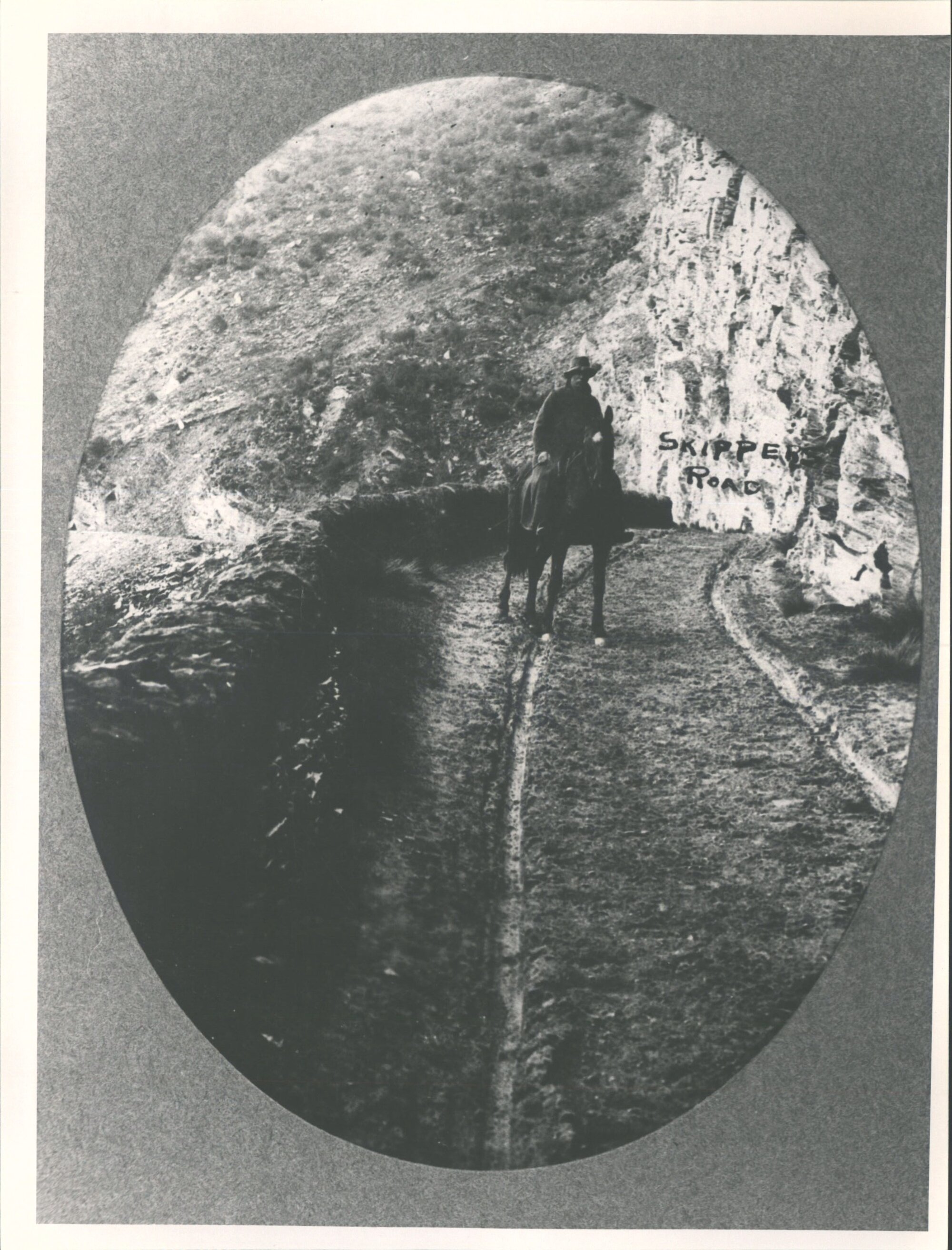 Horse and Rider on Skippers Road