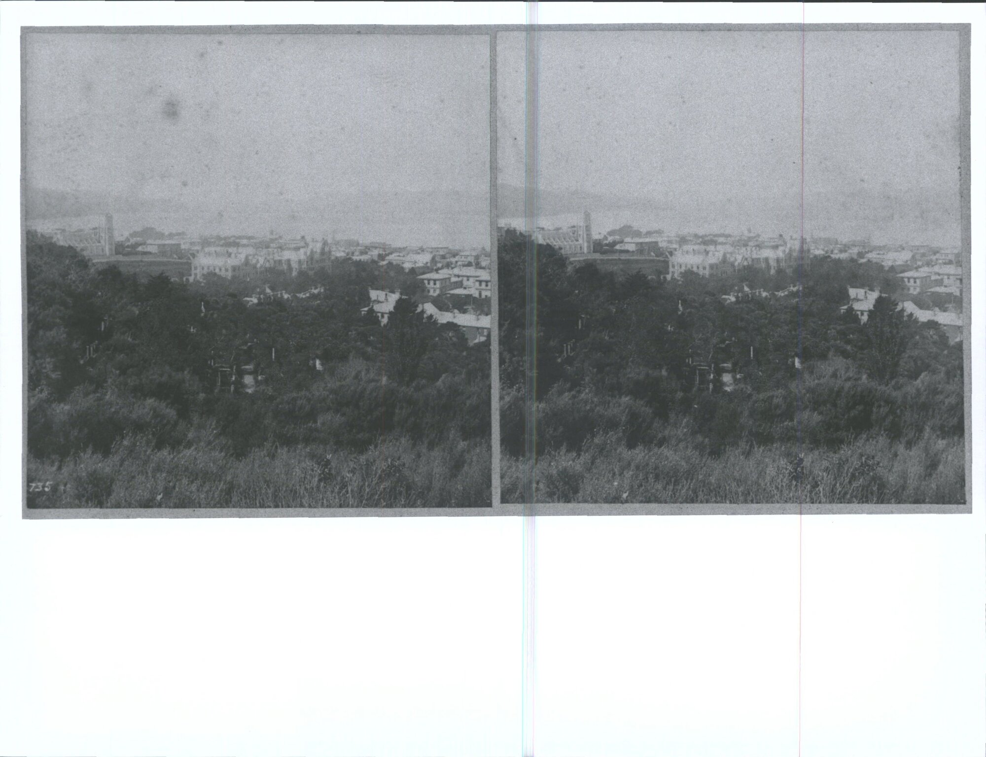 Looking toward Wellington harbour