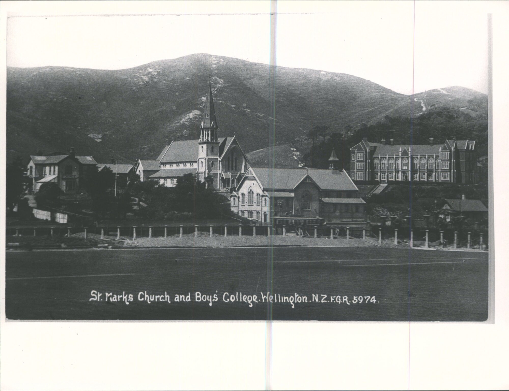 St. Marks Church and Boys' College, Wellington, N.Z.