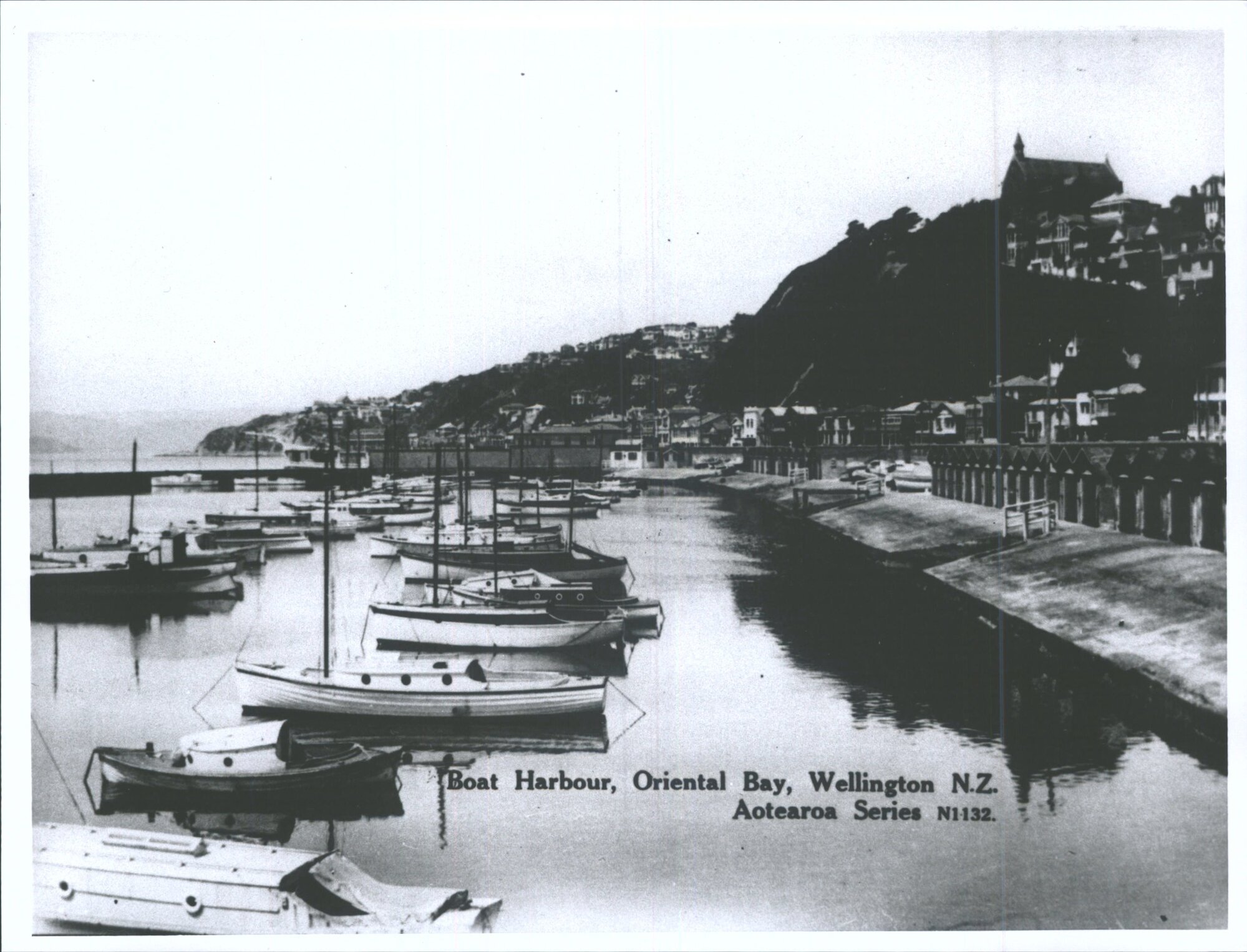 Boat Harbour, Oriental Bay, Wellington, N.Z.