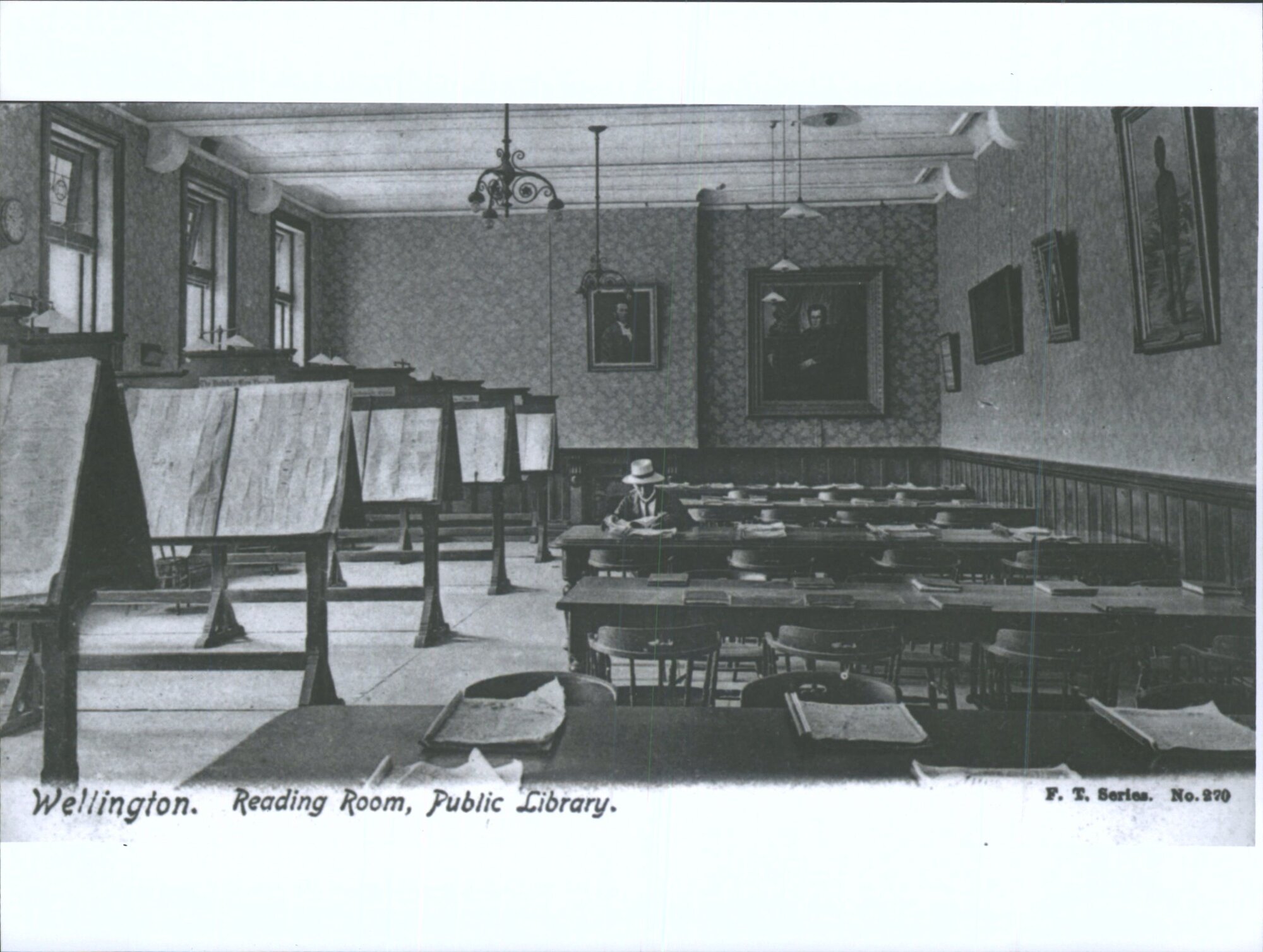 Reading Room, Public Library, Wellington