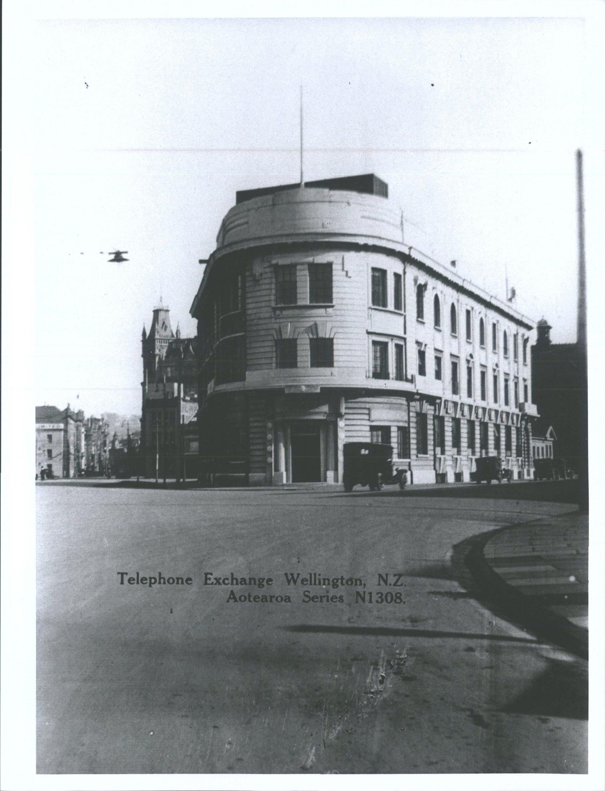 Telephone Exchange, Wellington, N.Z.
