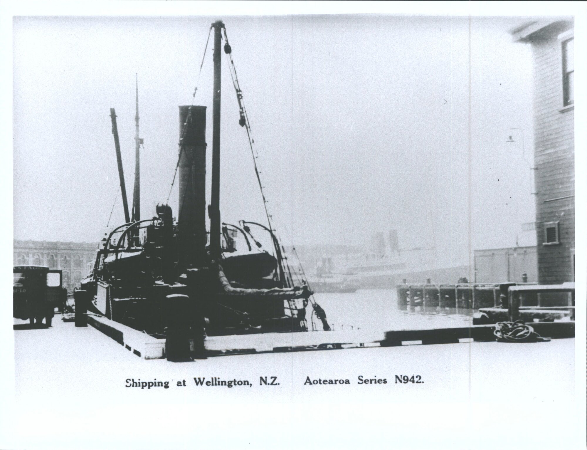 Shipping at Wellington, N.Z.