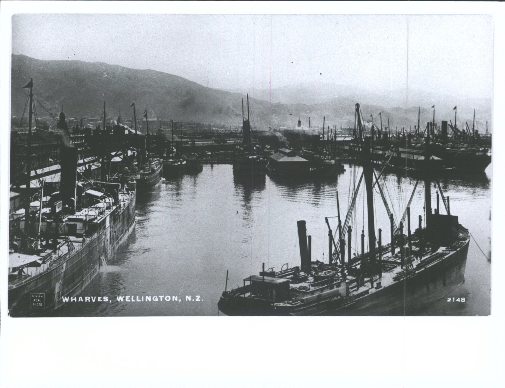 Wharves, Wellington, N.Z.