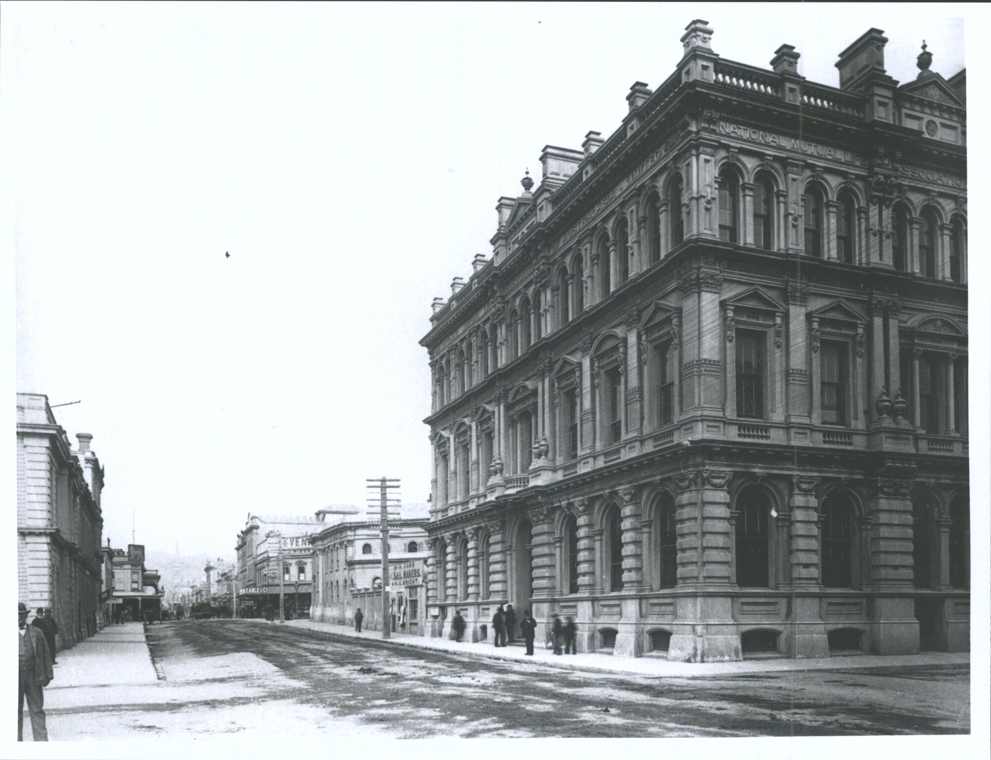 Looking up Willis Street