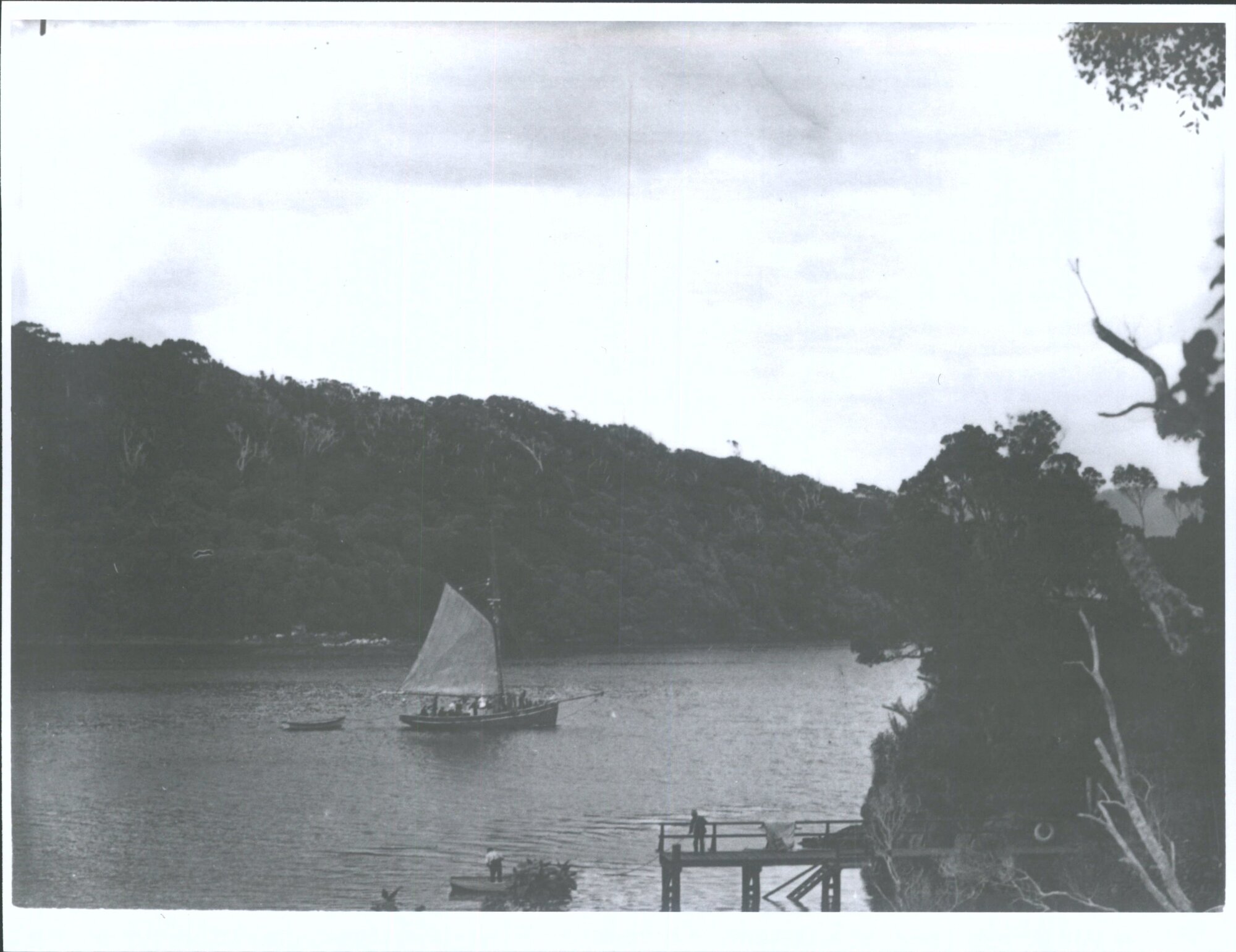 Unidentified Boat in Stewart Island Bay