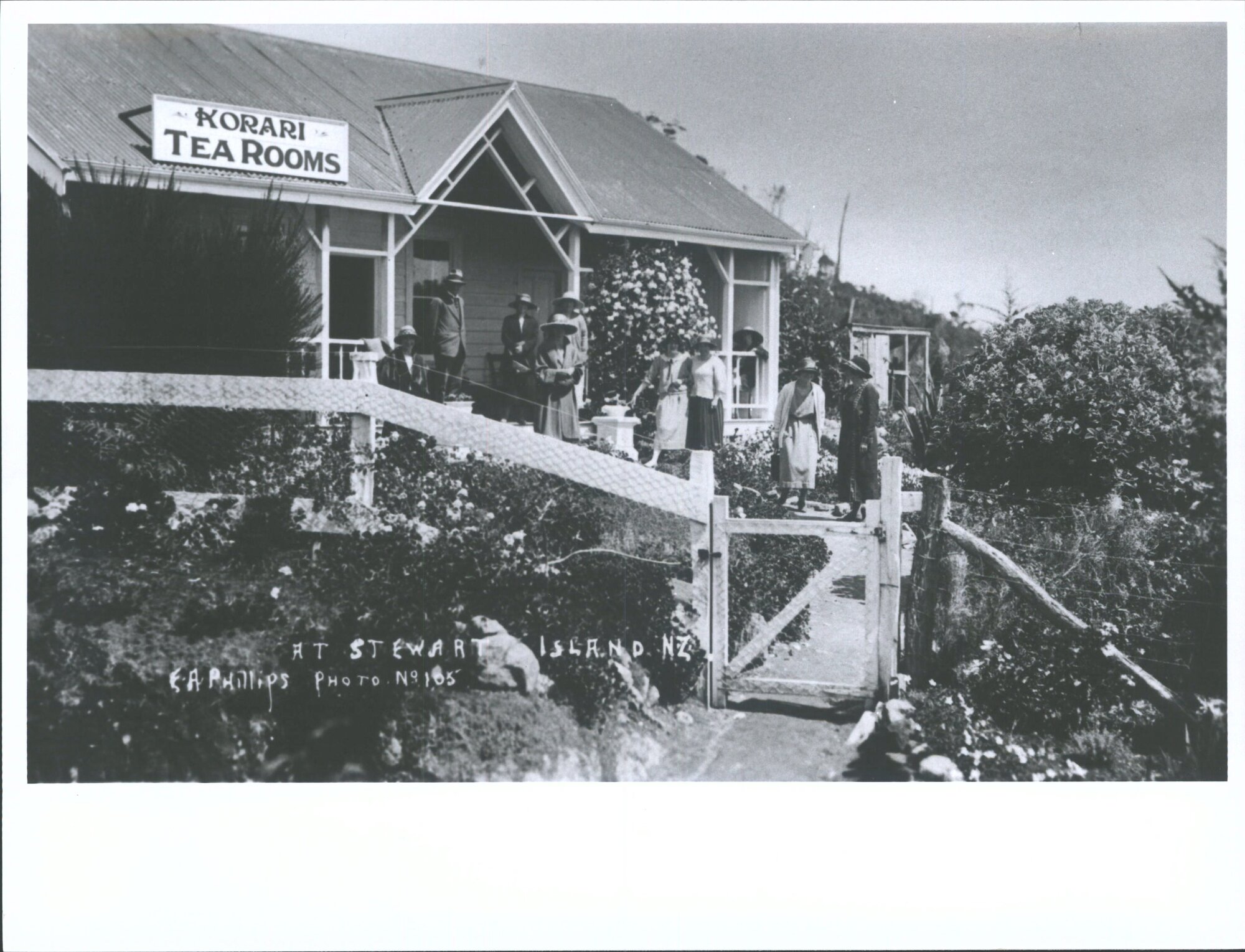 Korari Tea Rooms at Stewart Island, N.Z.