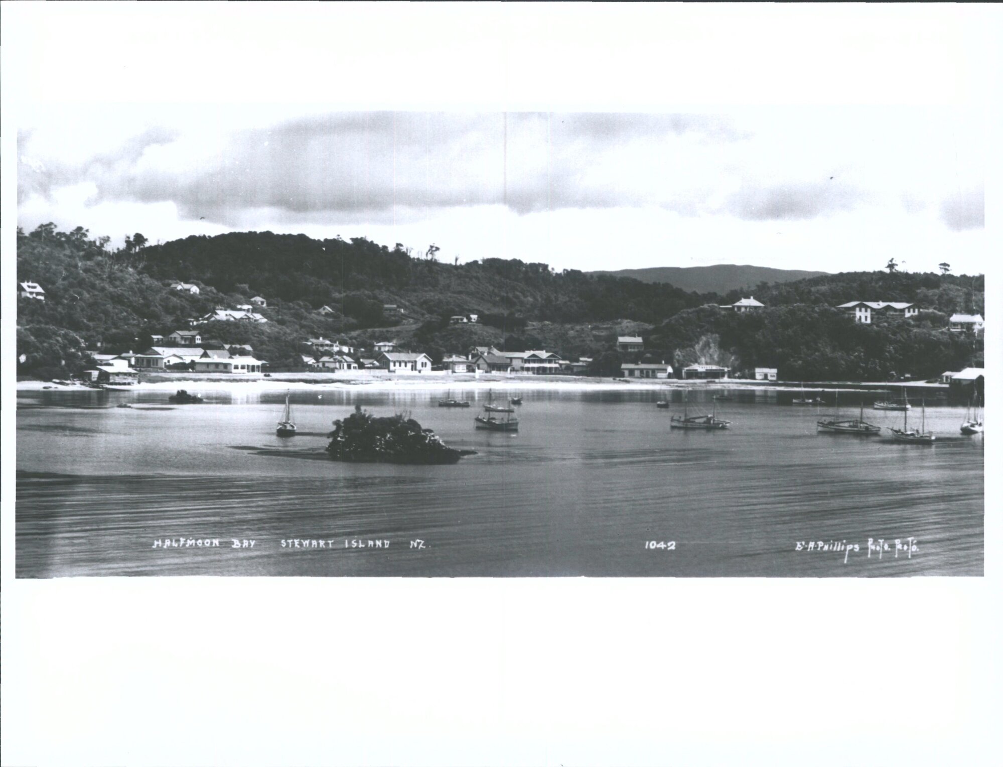 Halfmoon Bay, Stewart Island, N.Z.