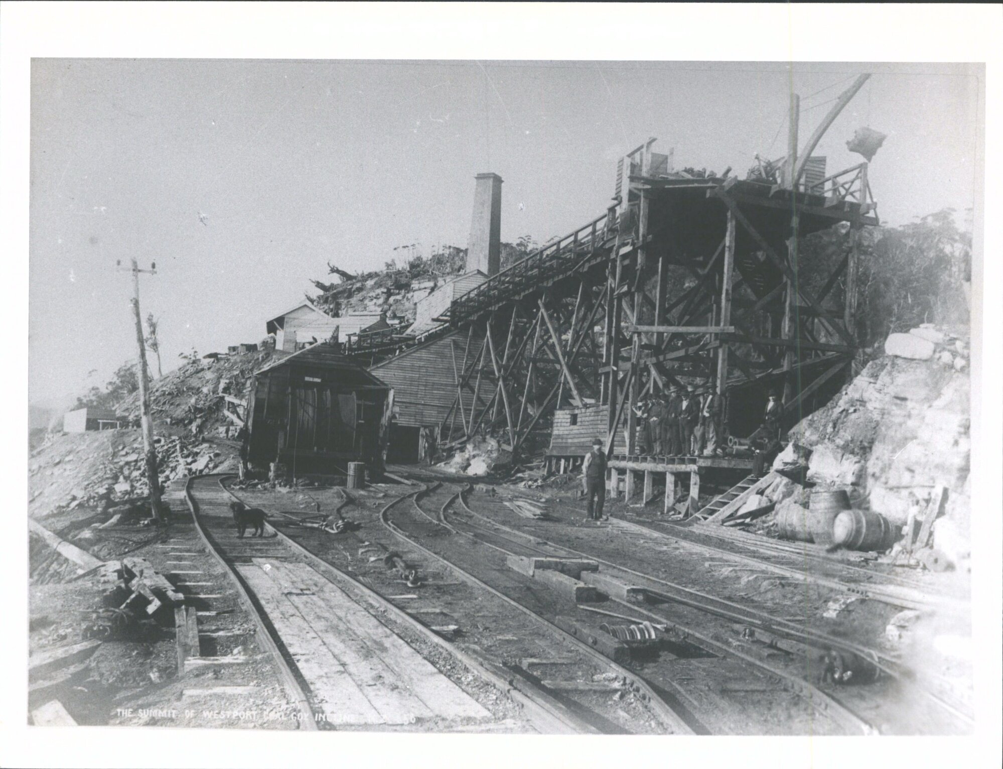 The Summit of Westport Coal Coy Incline