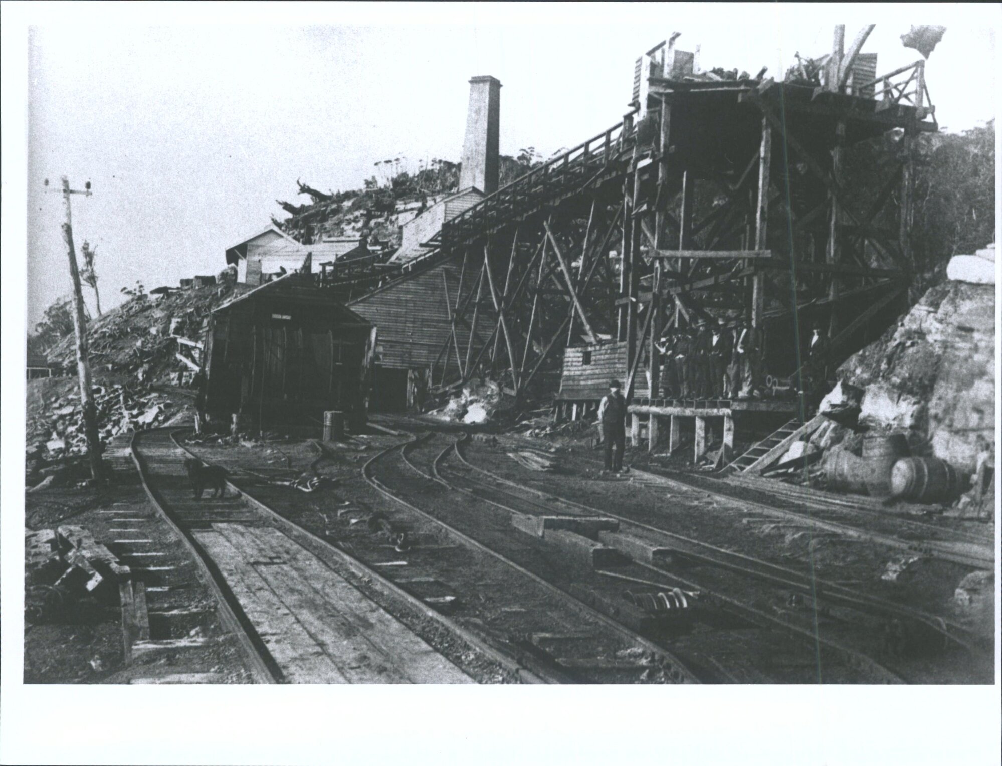 The Summit of Westport Coal Coy Incline
