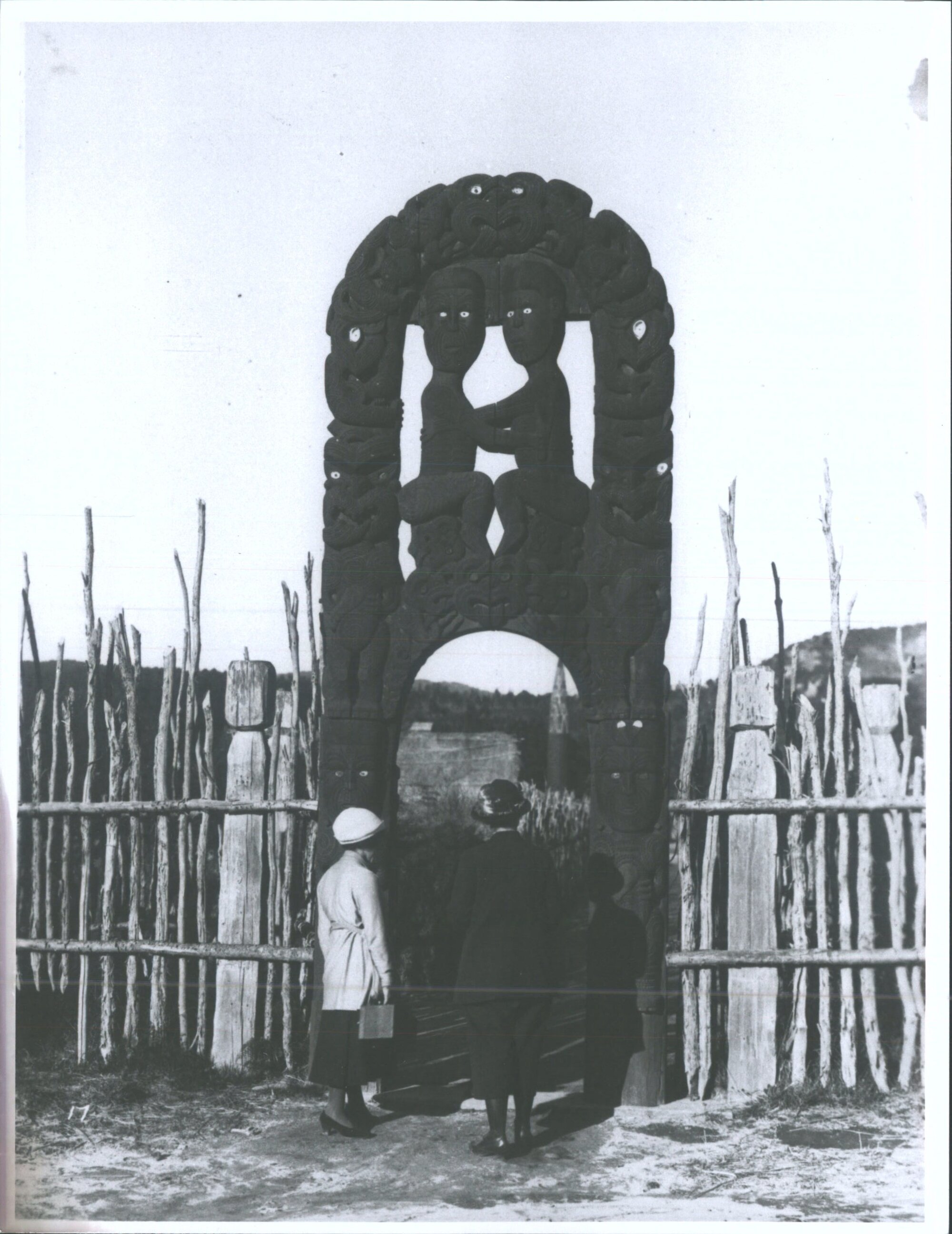 "The Carved Gateway to the Model Pa"