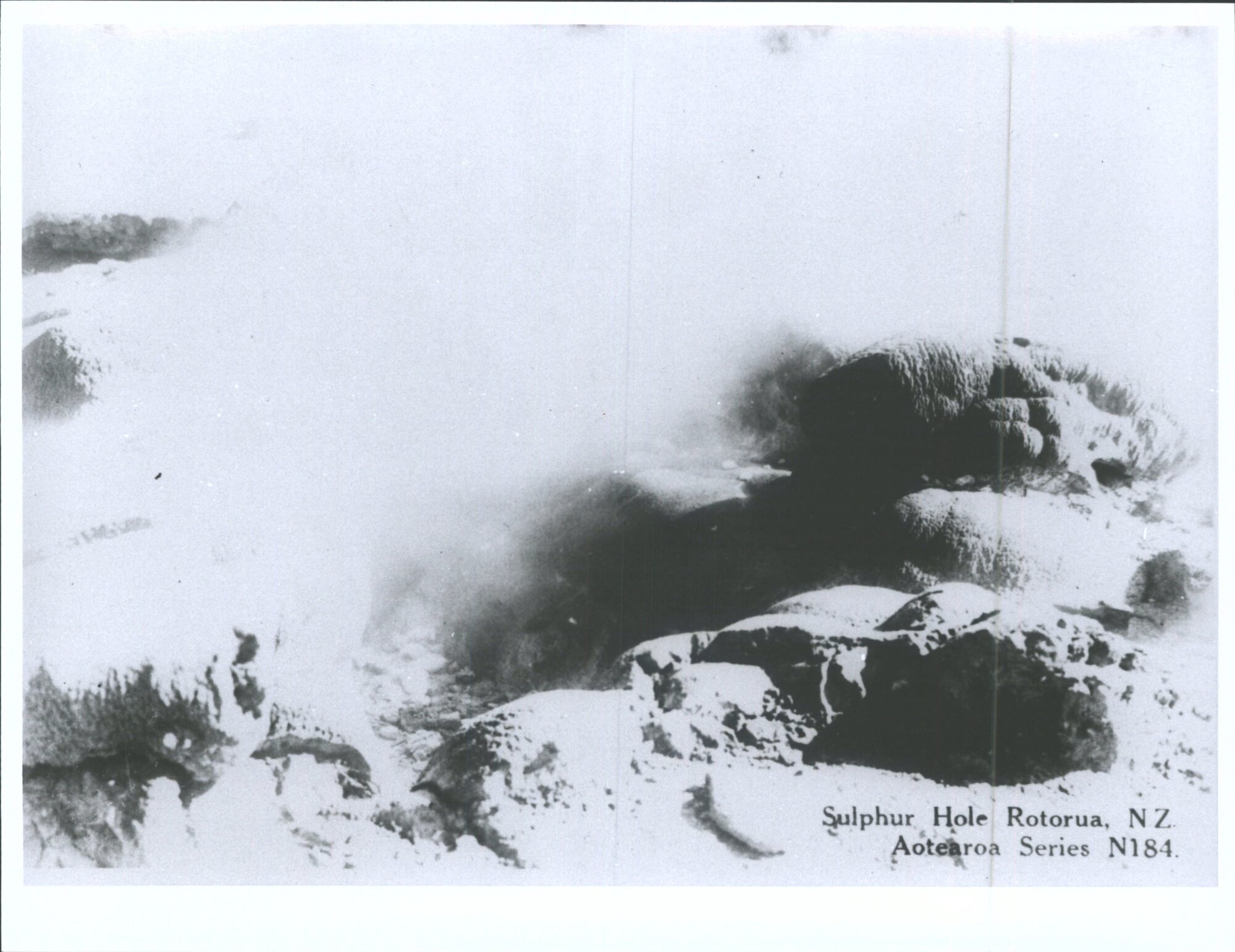 Sulphur Hole, Rotorua, N.Z.