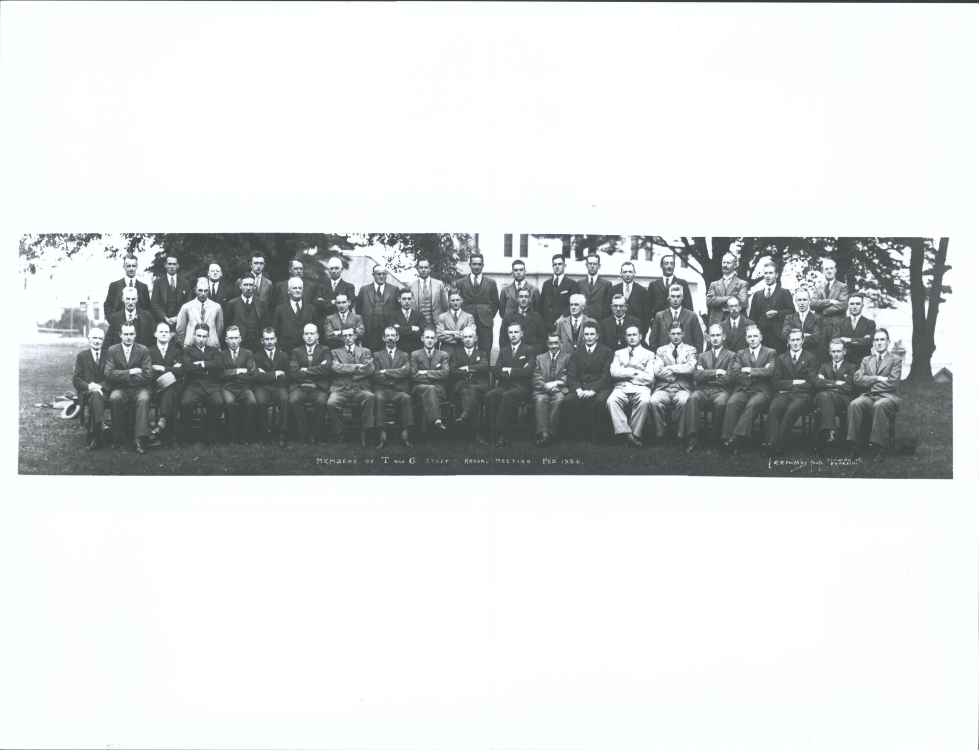 Members of T and G Staff Annual Meeting