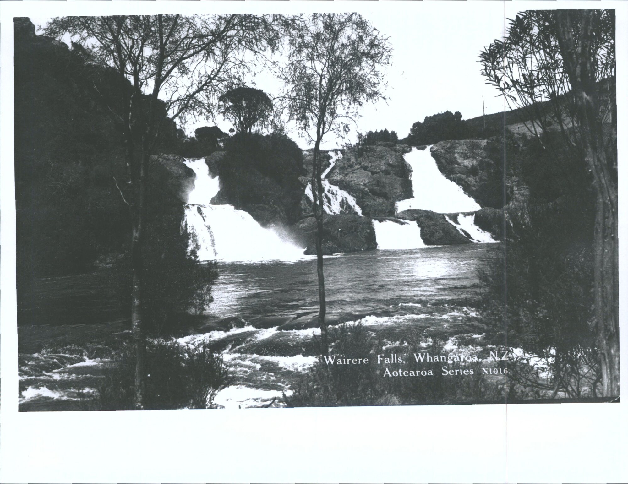 Wairere Falls, Whangaroa, N.Z.