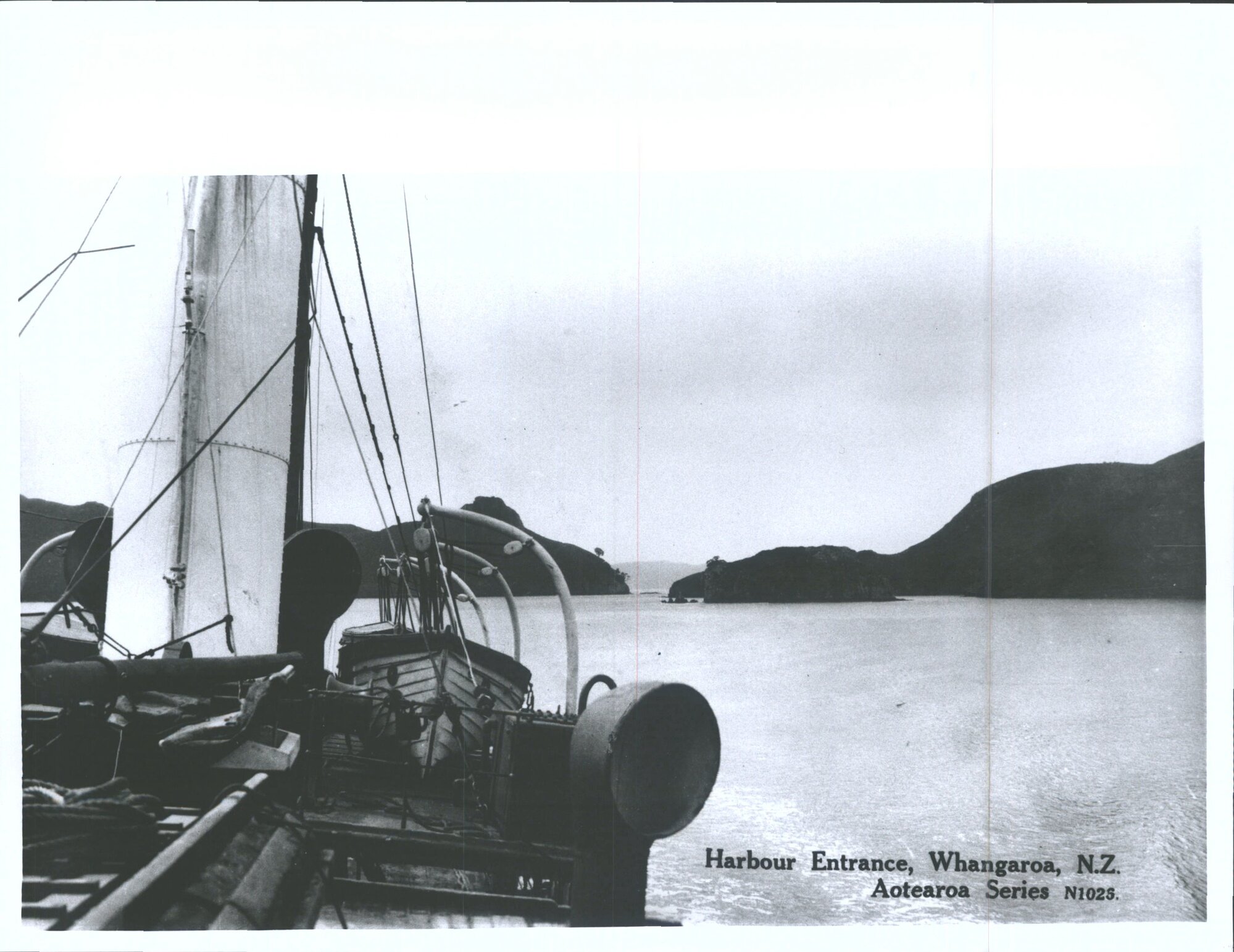 Harbour Entrance, Whangaroa, N.Z.