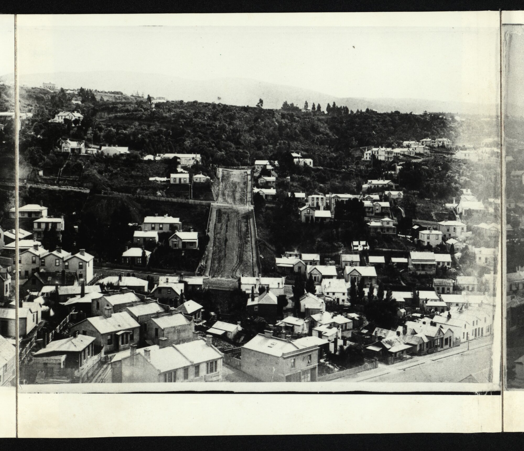 Part 7 of 10 looking up Victoria Street - <unclear> Haddon Place [1982] - Royal Terrace