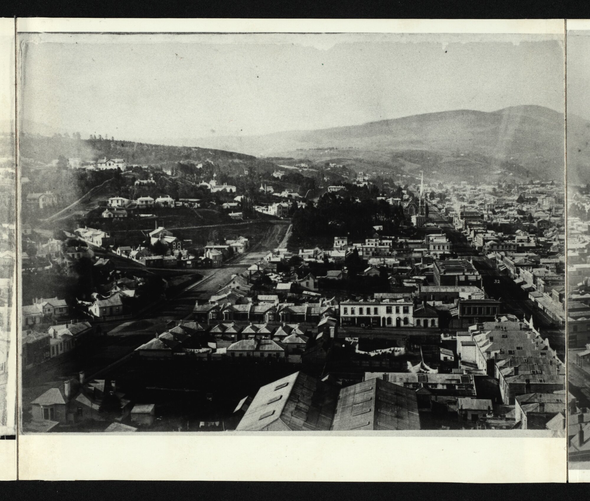 Part 8 of 10 Filleul St &amp; George Street looking <unclear> Heriot Row Centre left.