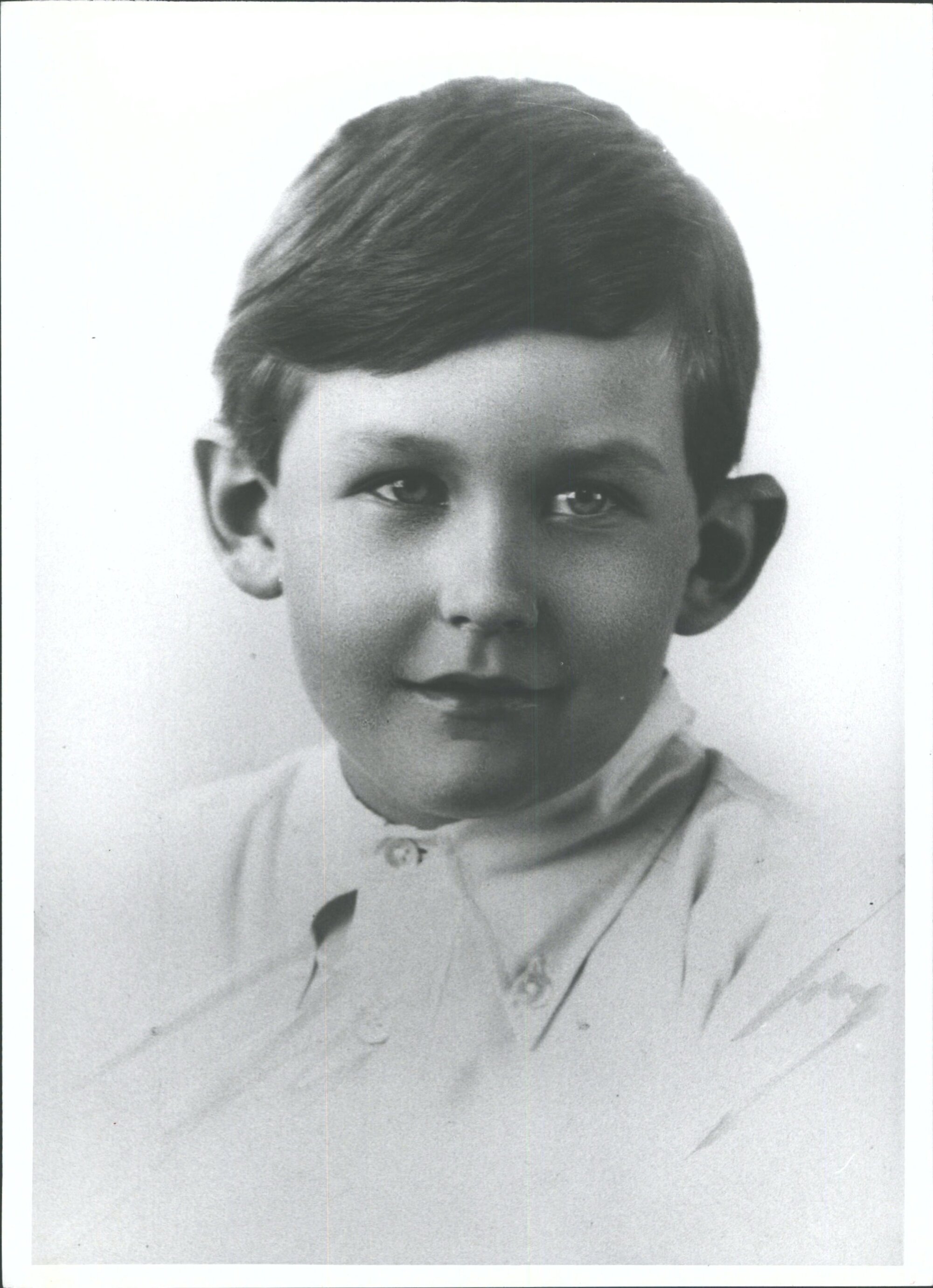 Terence Baxter aged about 8 years