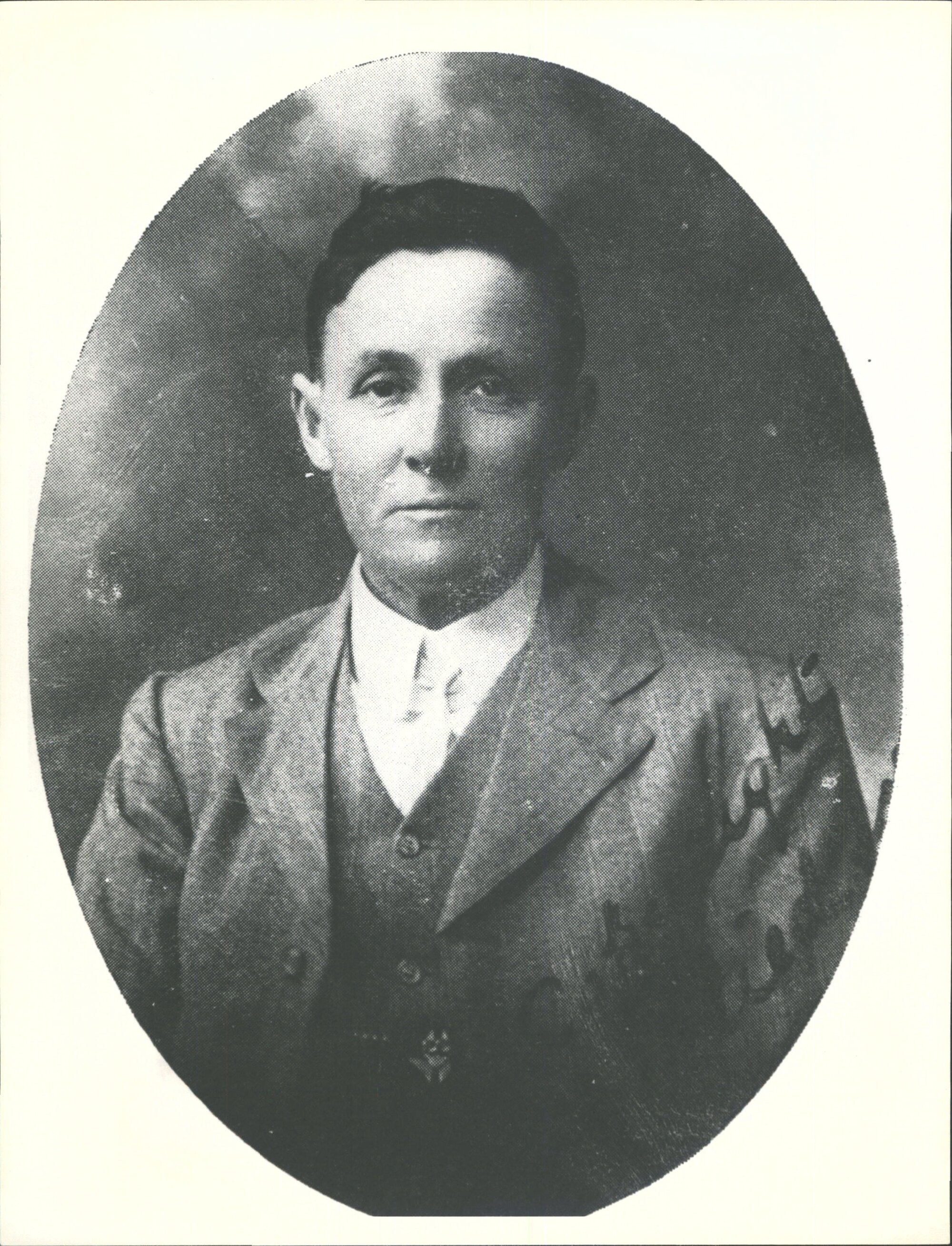 Amy Bock in male attire