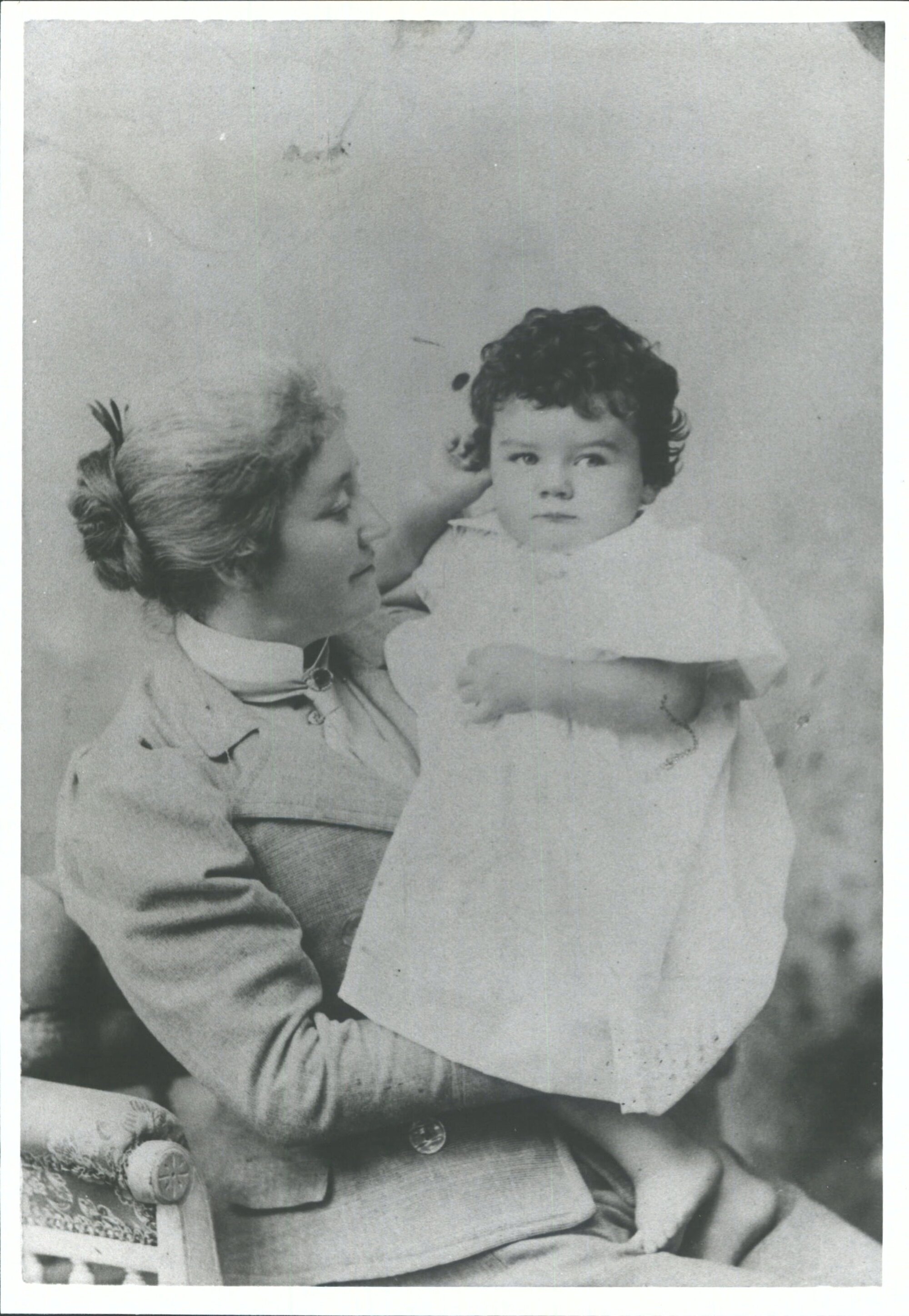 Elsie Evans and son George