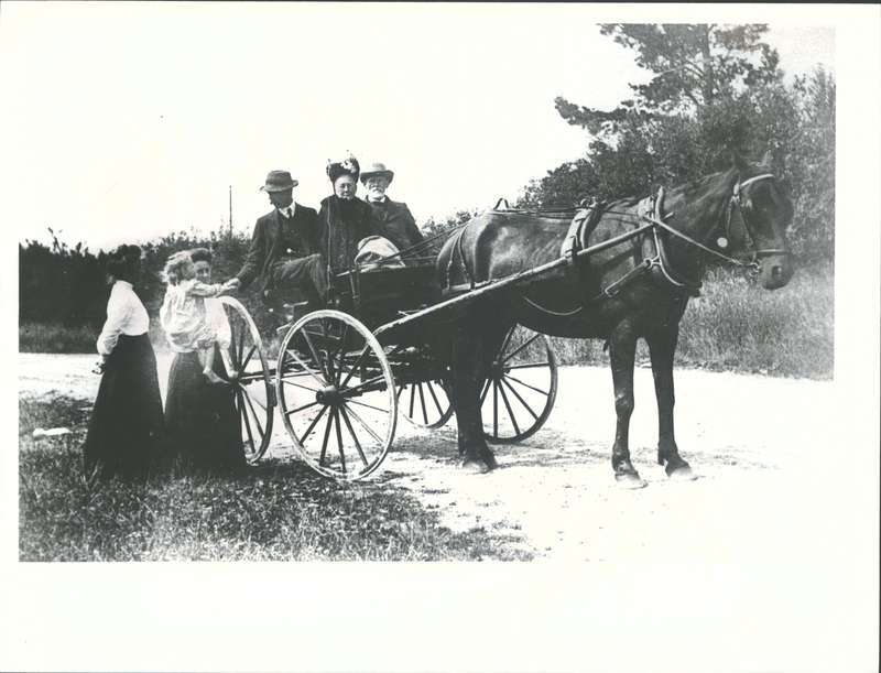 McGEORGE FAMILY WAIKAKA. Gleniti front gate