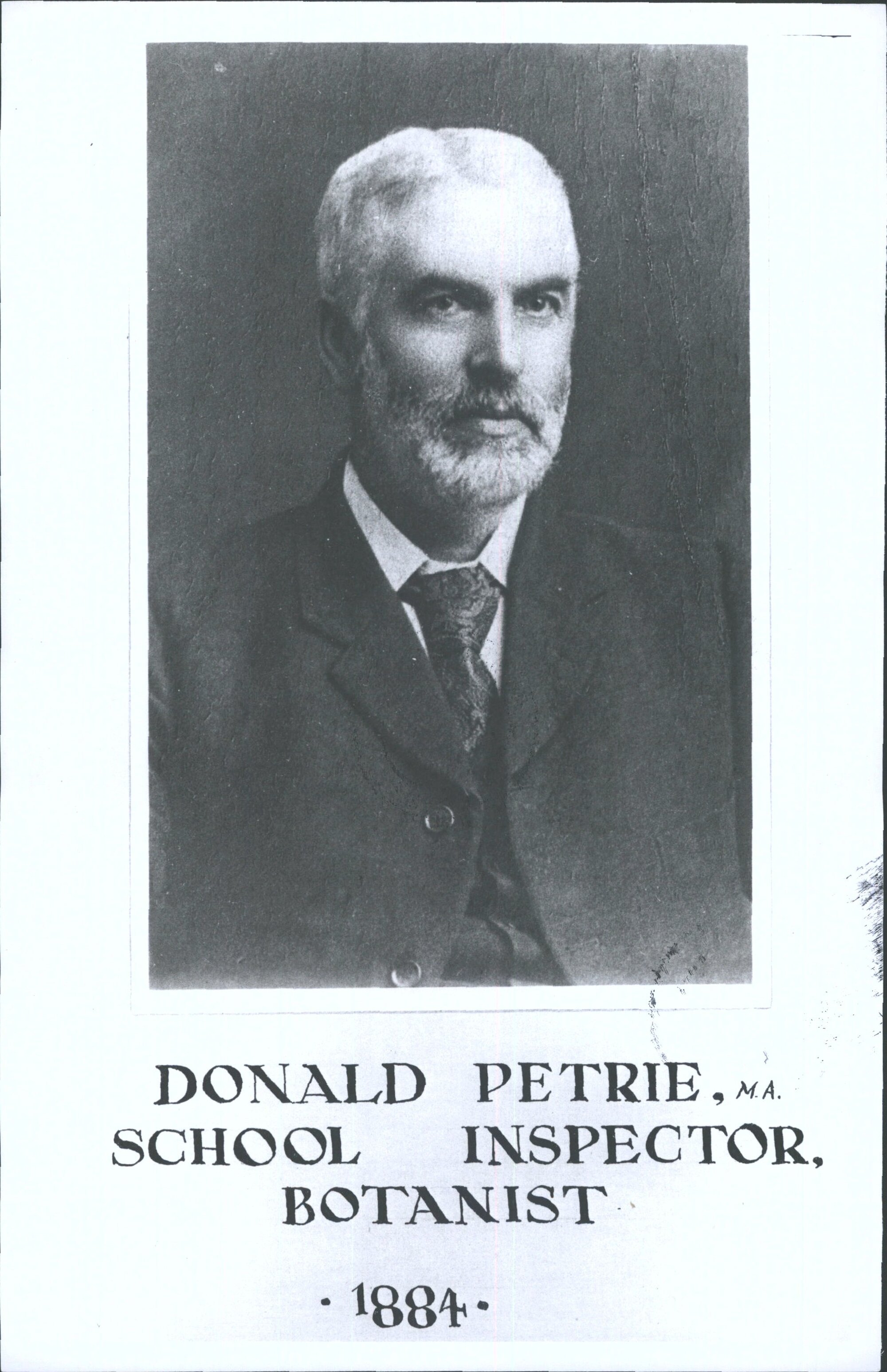 PETRIE, Donald