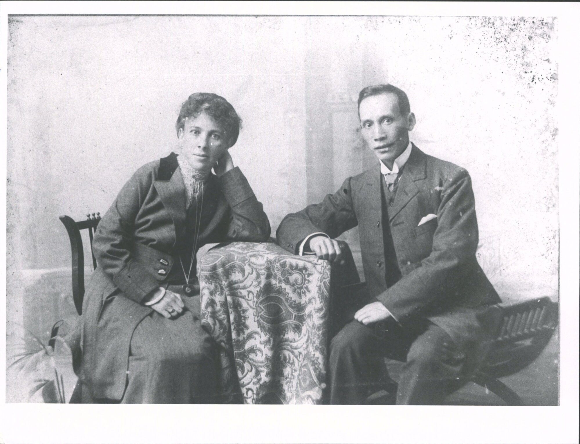 Sew Hoy, Kum Poy &amp; wife Louisa [nee Mong]