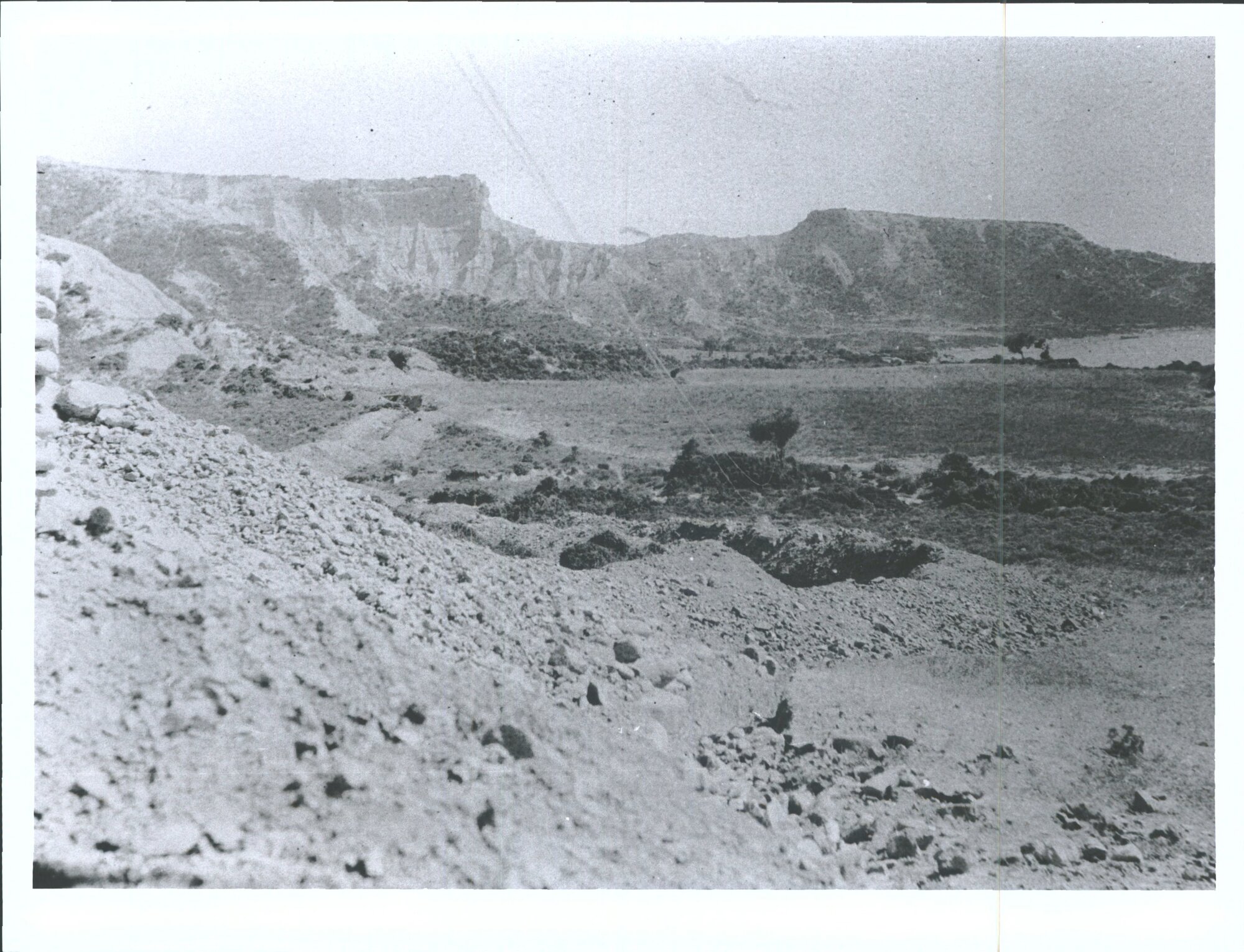 "Walkers Ridge and Plagges Plateau from the Poppy Patch"