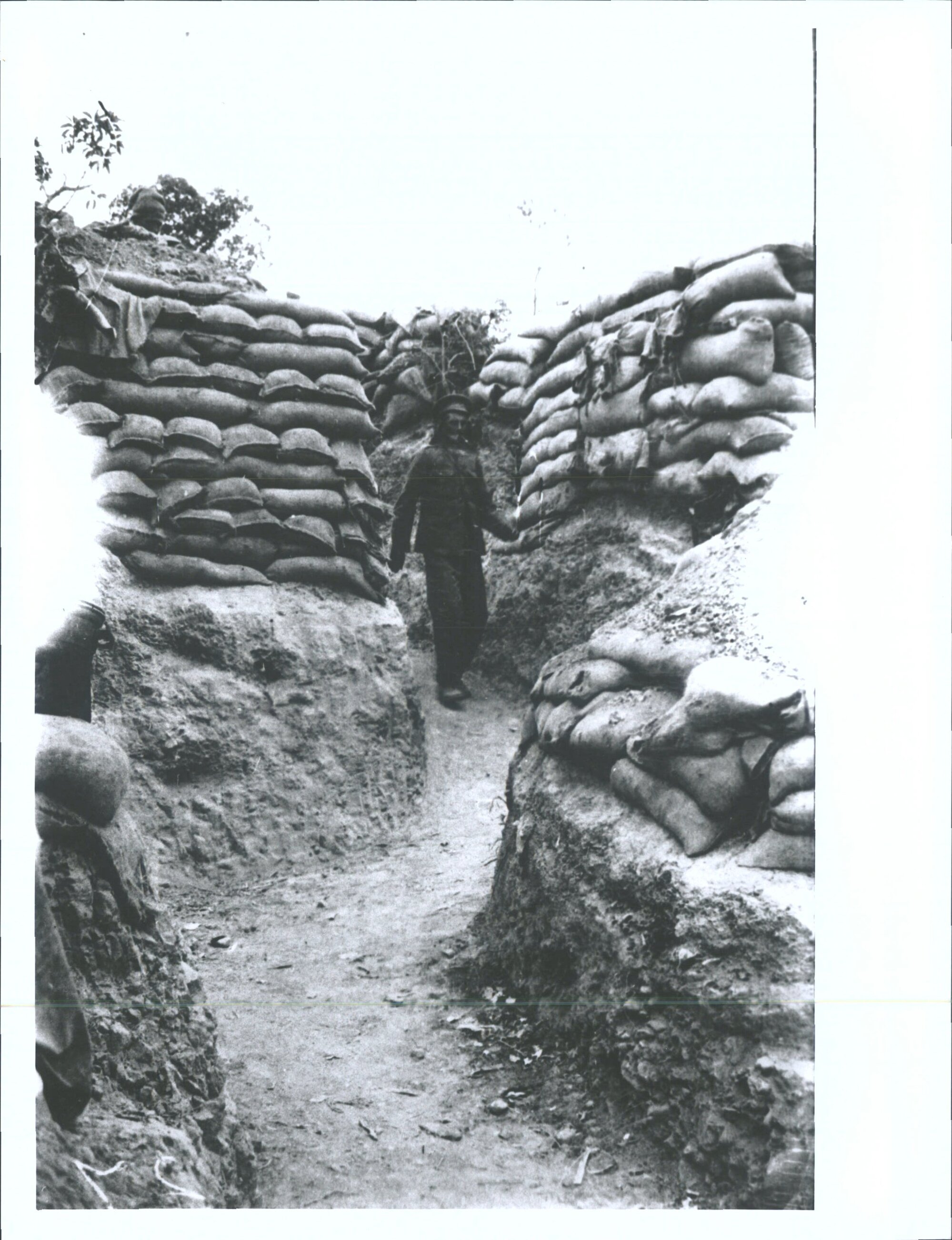 "Sandbags on Walkers Ridge"