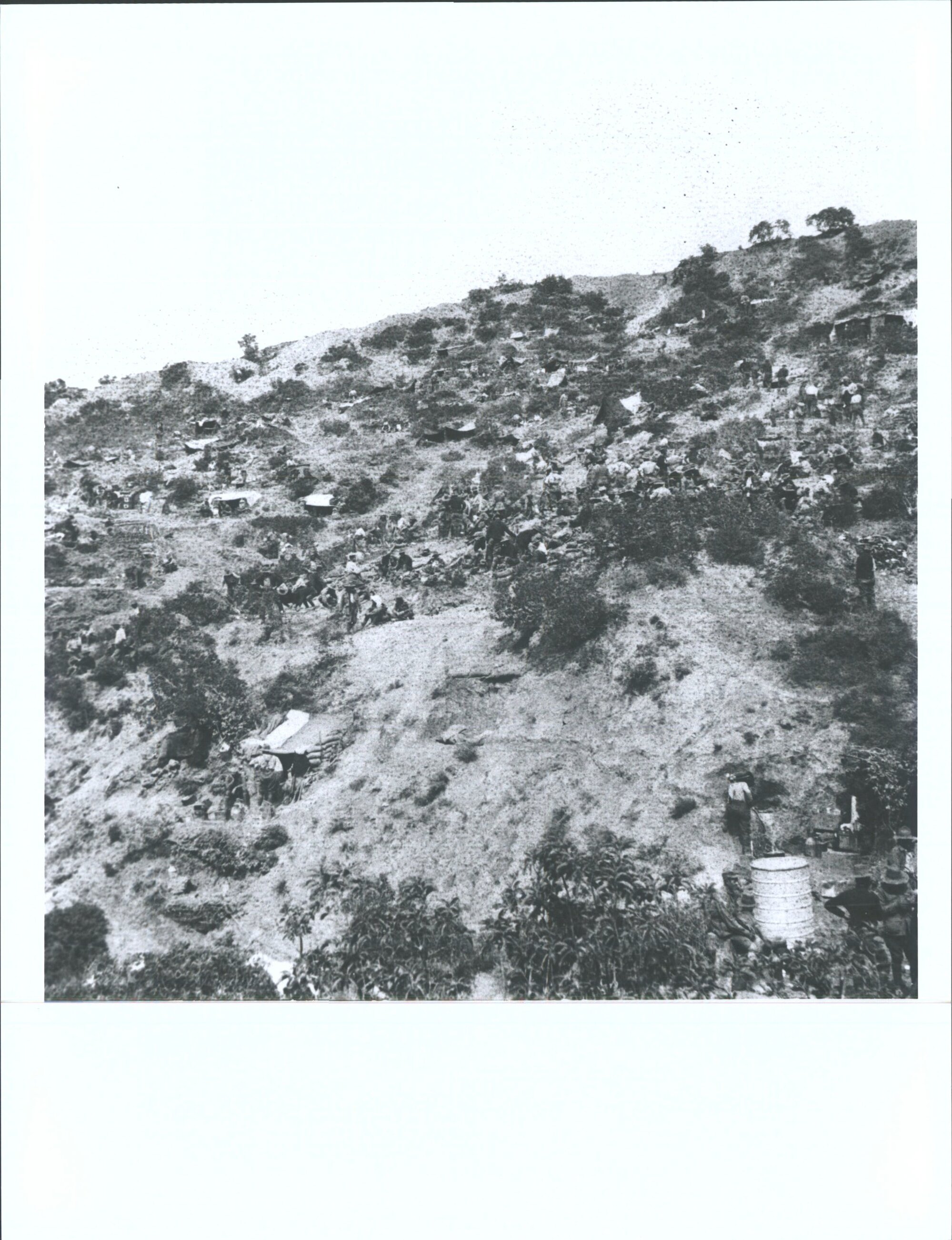 "Australians on Cheshire Ridge"