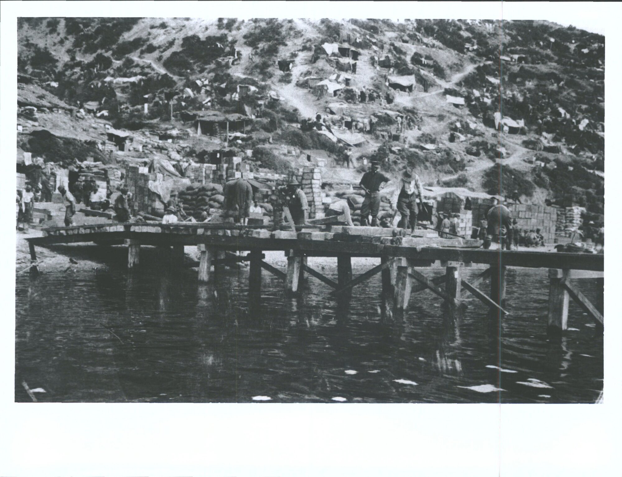 "The Wharf, Anzac Cove"