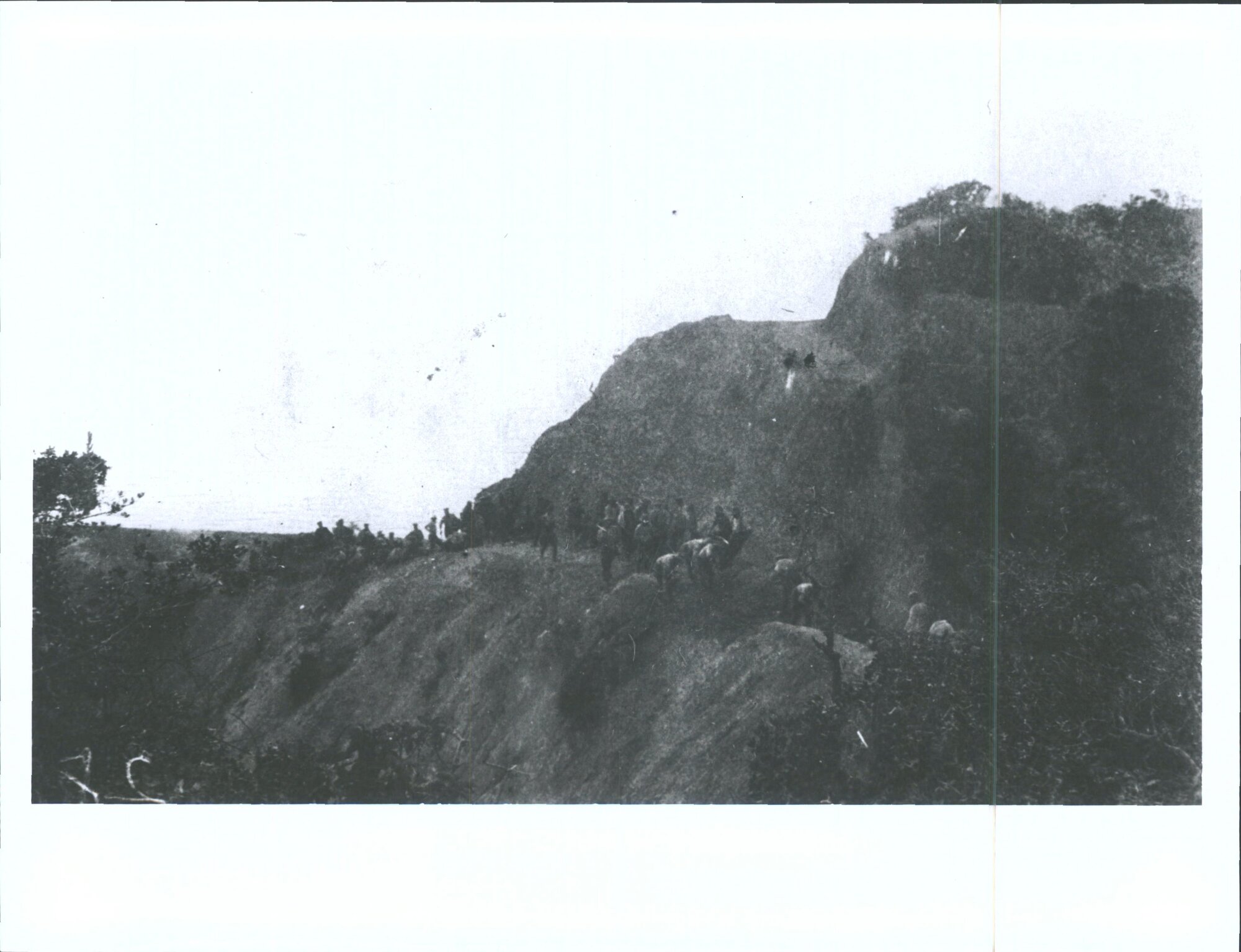 "Road marking on Walkers Ridge"