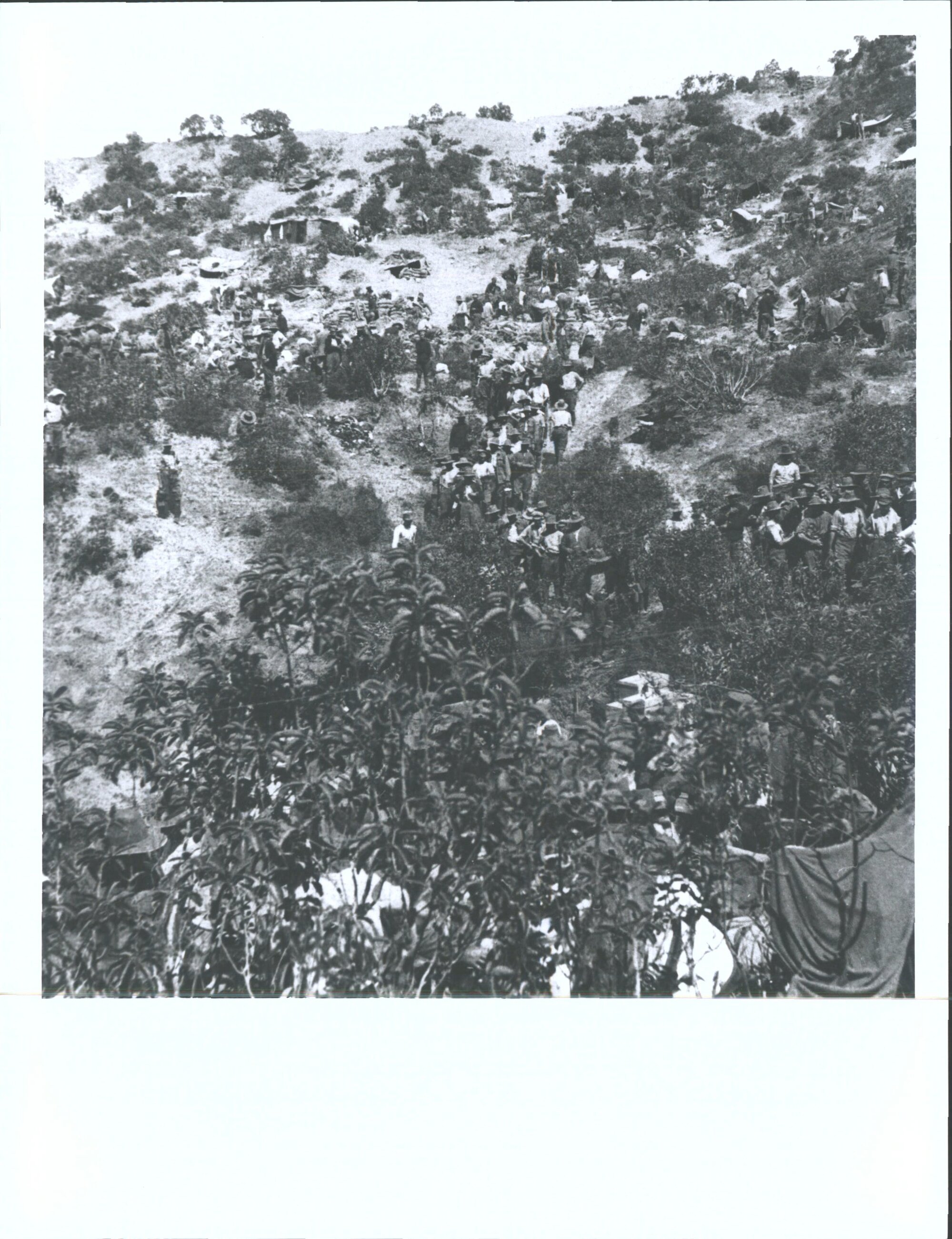 "Australians on Cheshire Ridge"