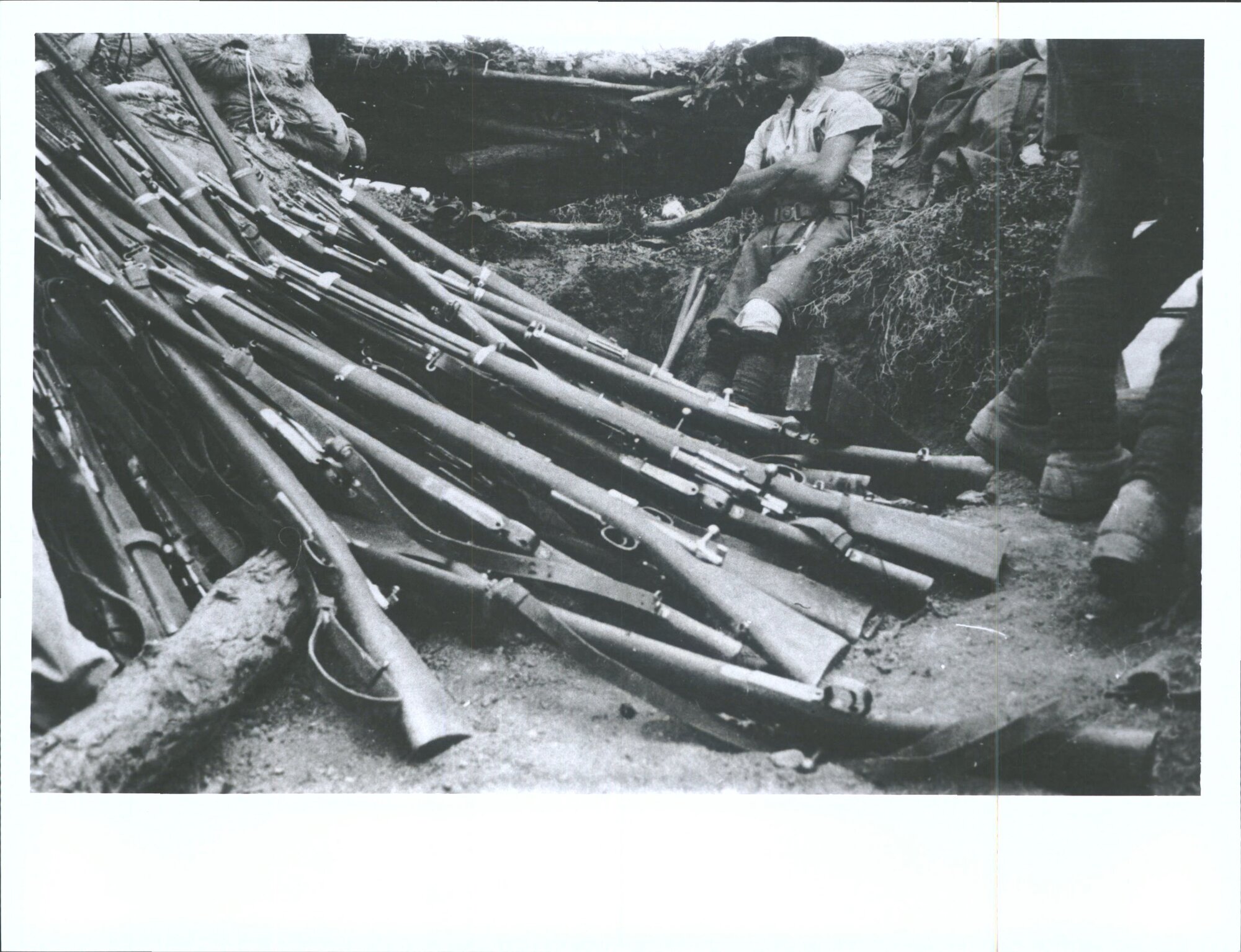 "Turk rifles on Walkers ridge"