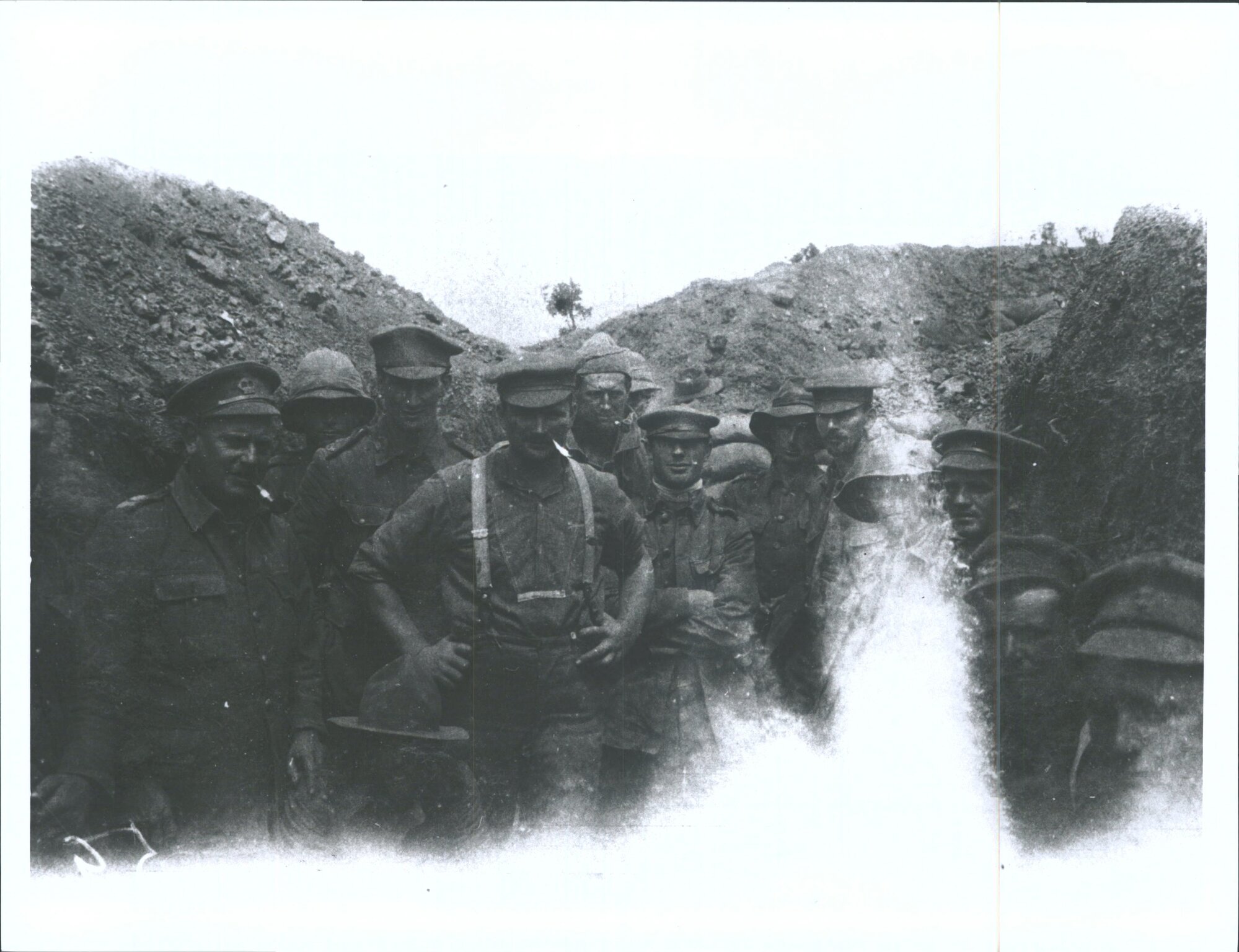 2nd squadron men on Walkers