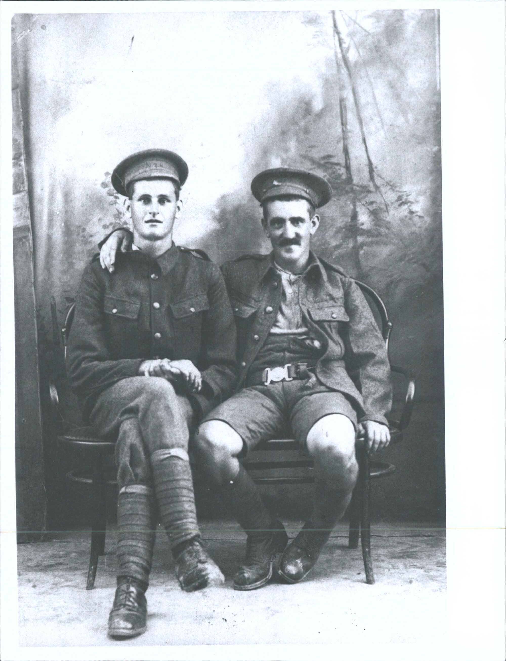 Photo of two soldiers