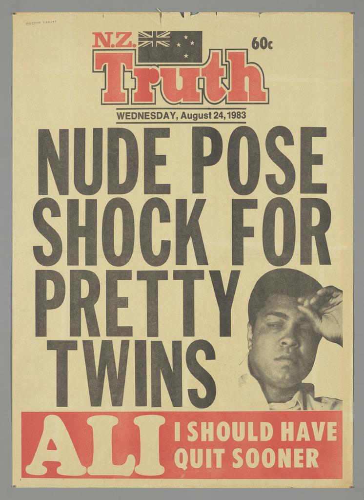 "Nude pose shock for pretty twins Ali I should have quit sooner"