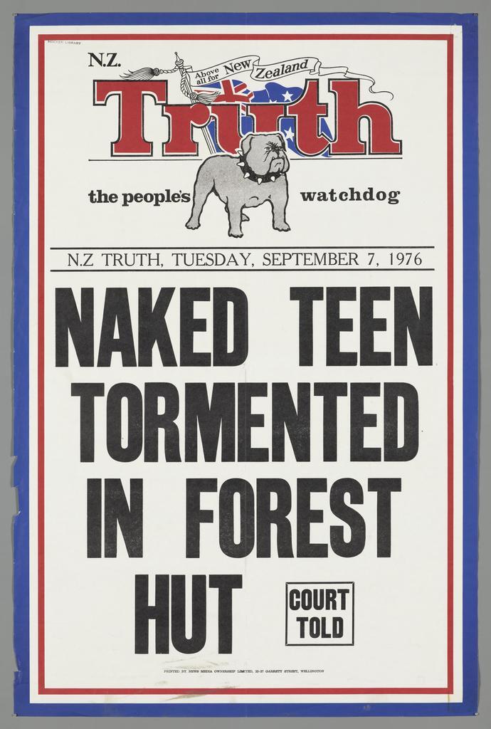 "Naked teen tormented in forest hut Court told"