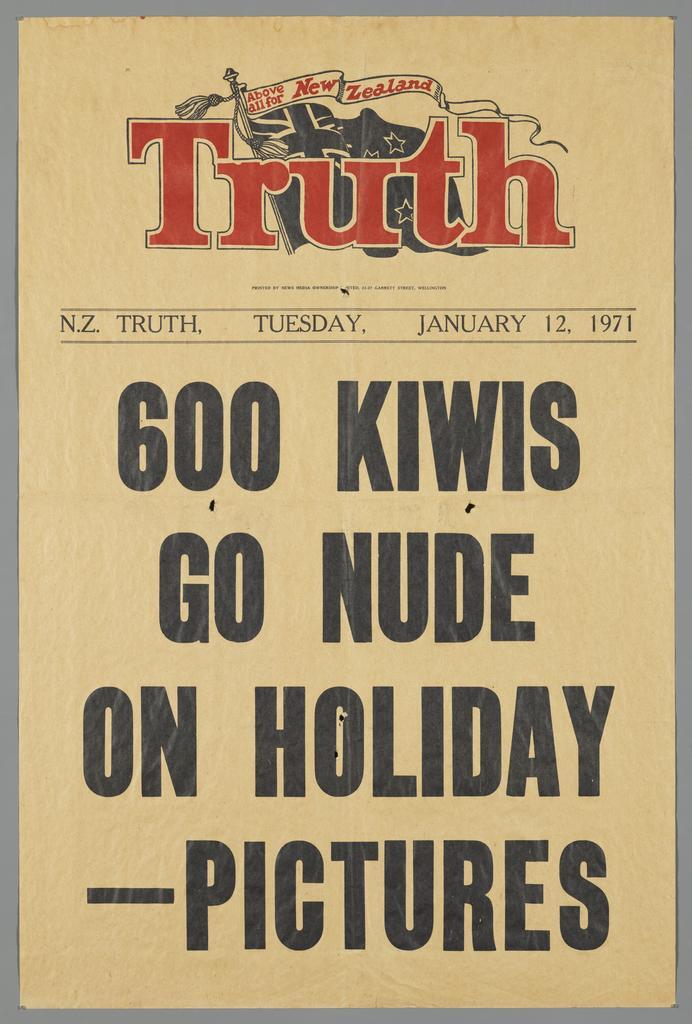 "600 Kiwis go nude on holiday - pictures"
