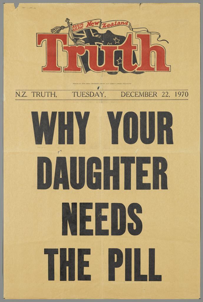 "Why your daughter needs the pill"