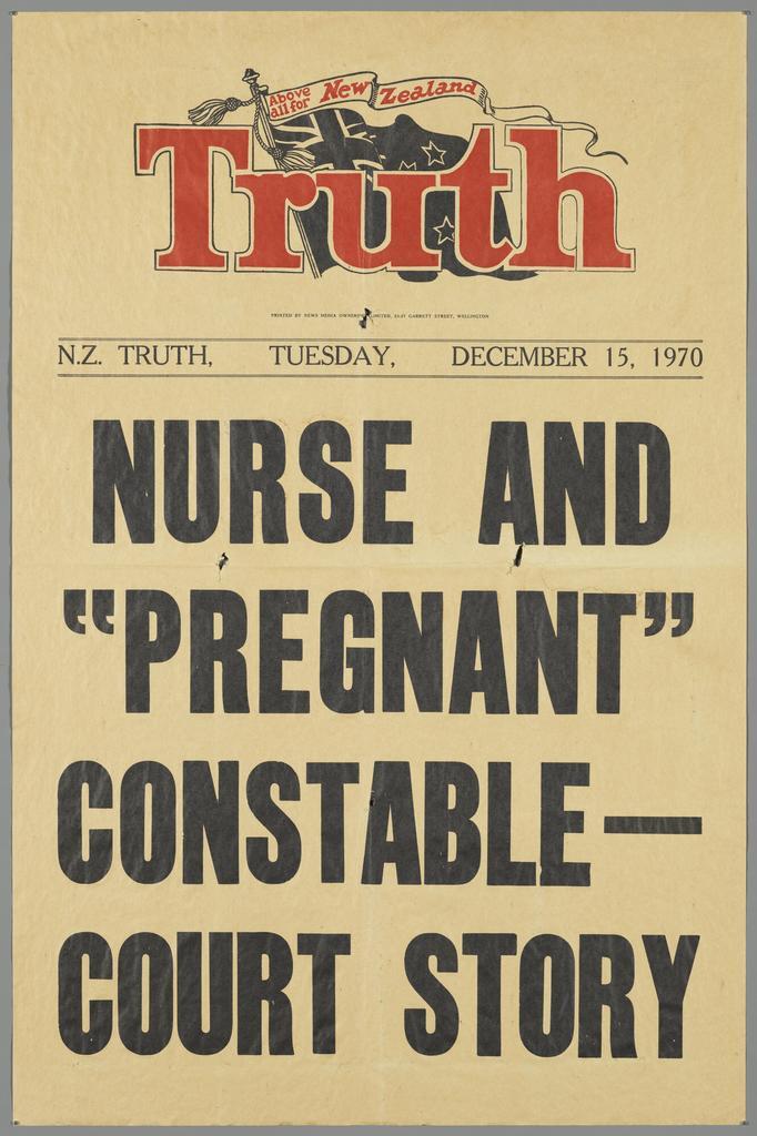 "Nurse and "pregnant" constable - court story"