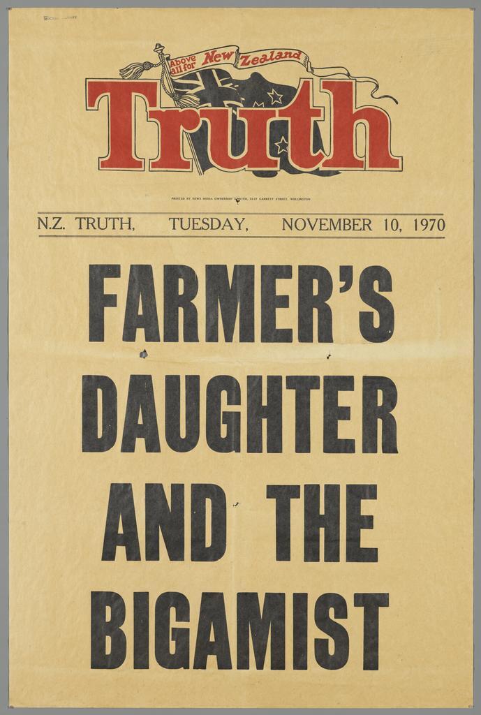 "Farmer's daughter and the bigamist"