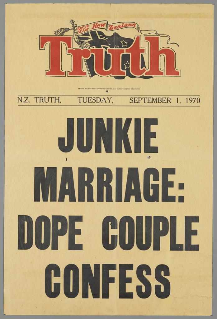 "Junkie marriage: dope couple confess"