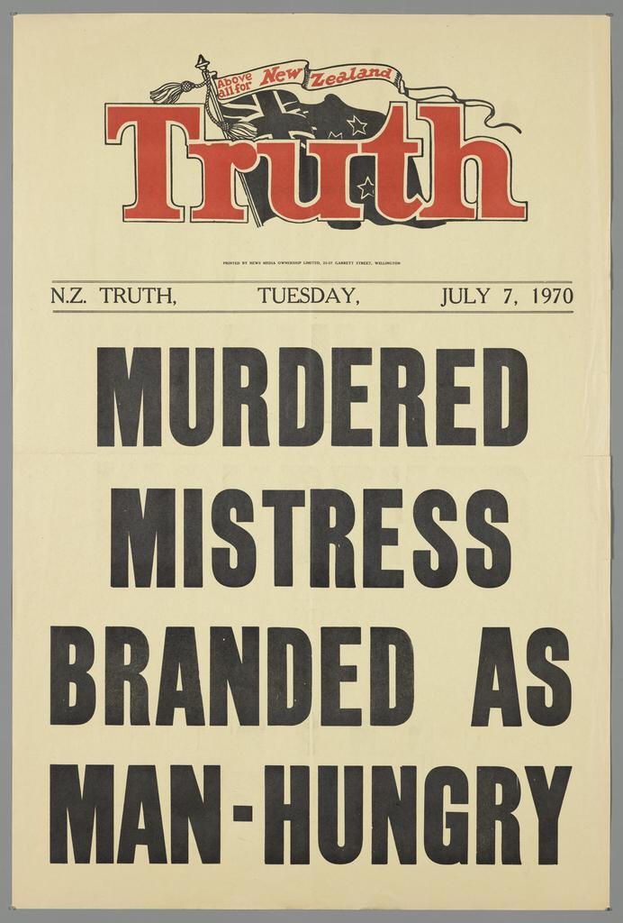 "Murdered mistress branded as man-hungry"