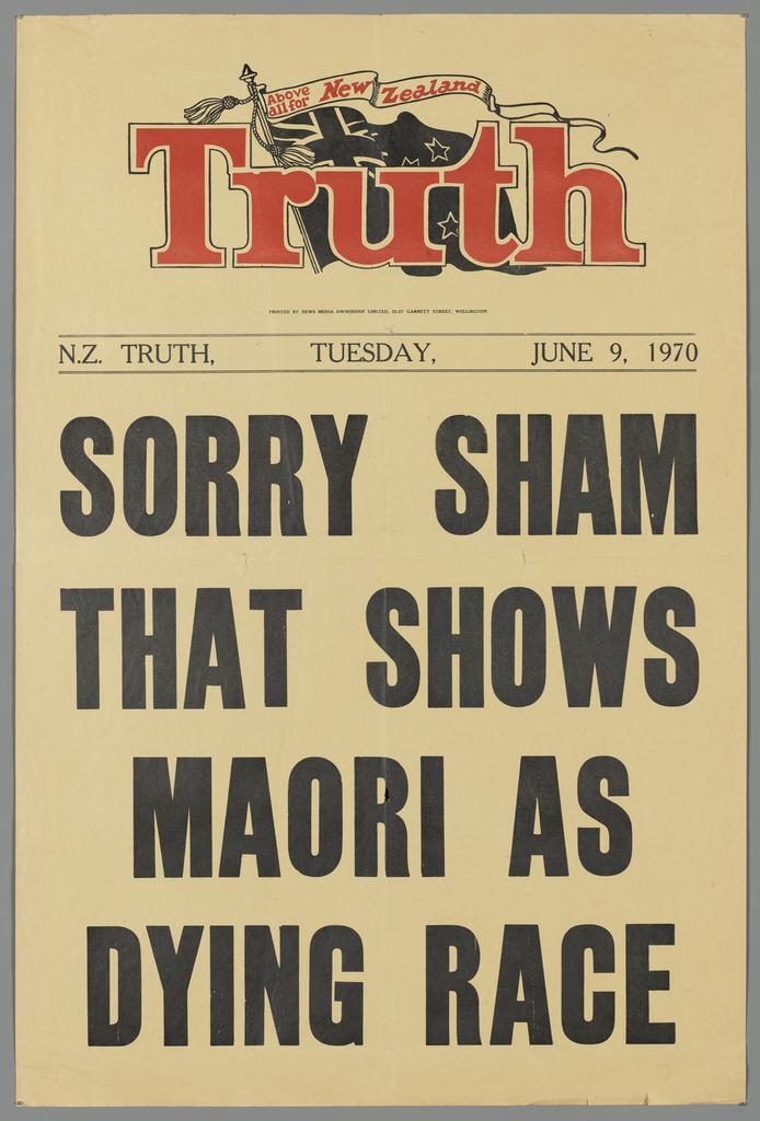 "Sorry sham that shows Maori as dying race"