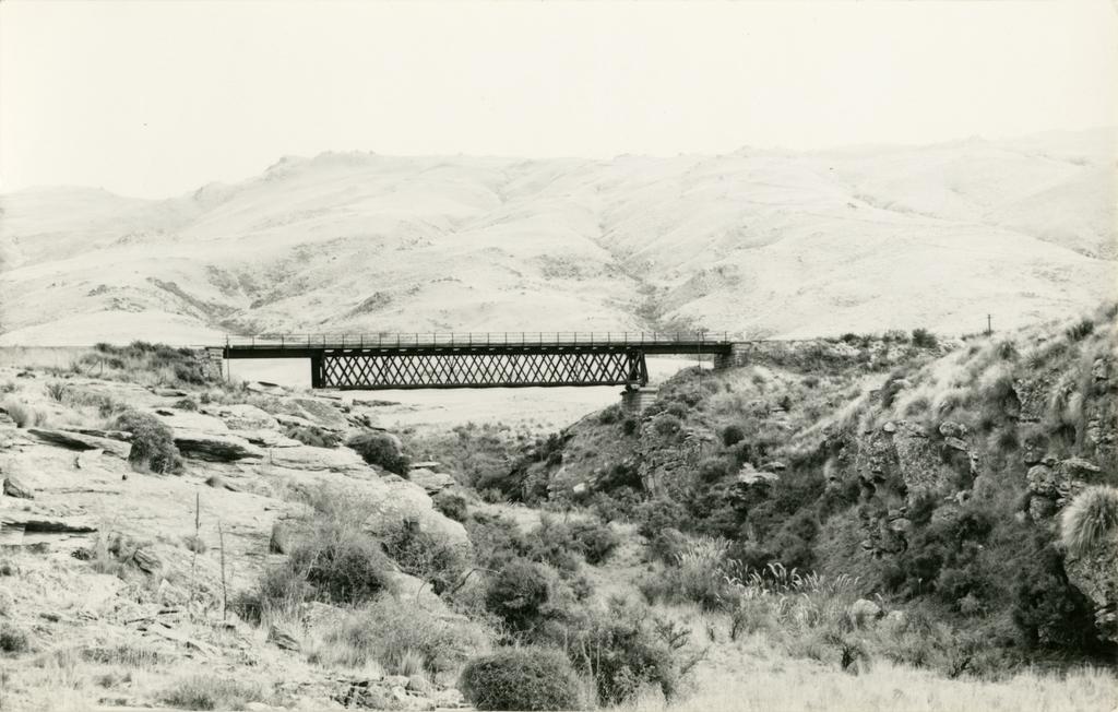 Hyde Photograph 3, rail bridge over ravine